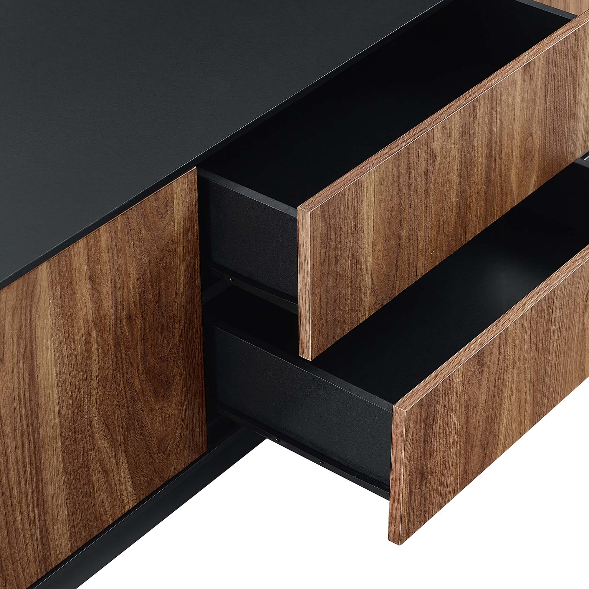 Holden 63" TV Stand, Black Walnut