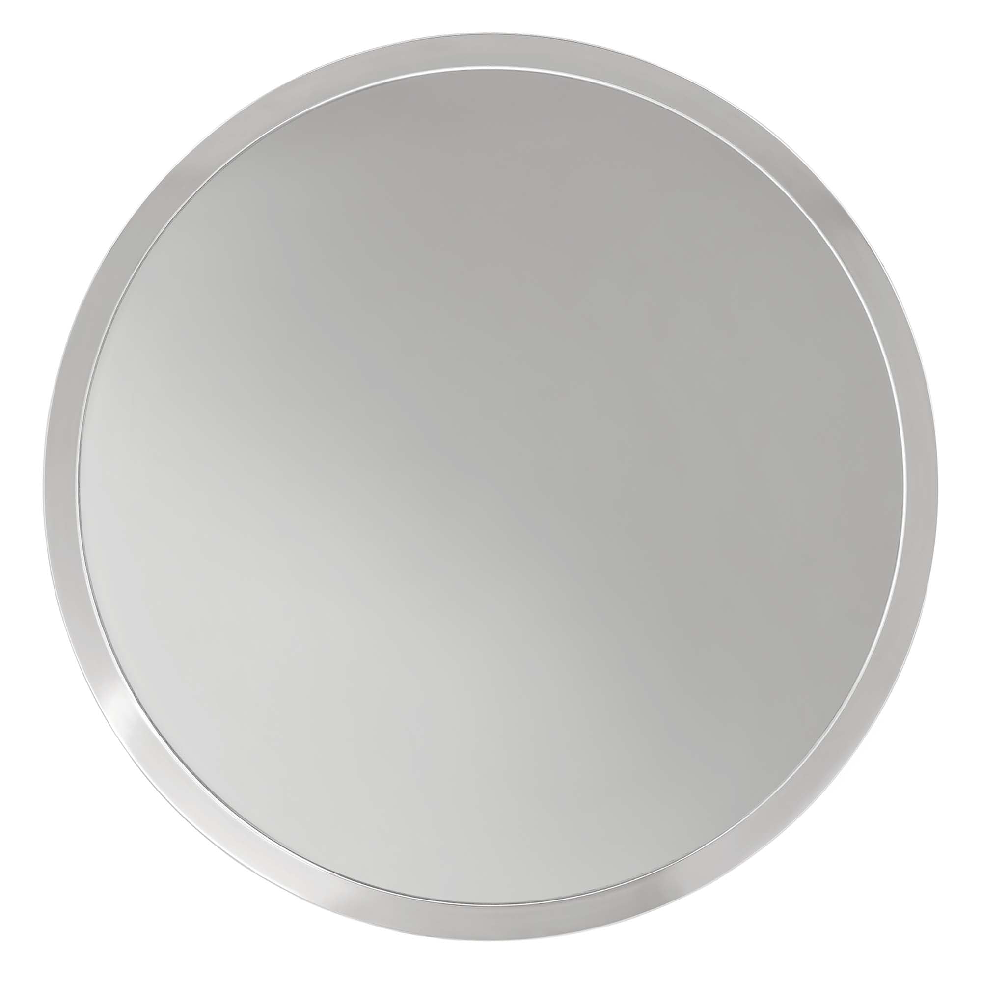 Maren Round Side Table, Nickel