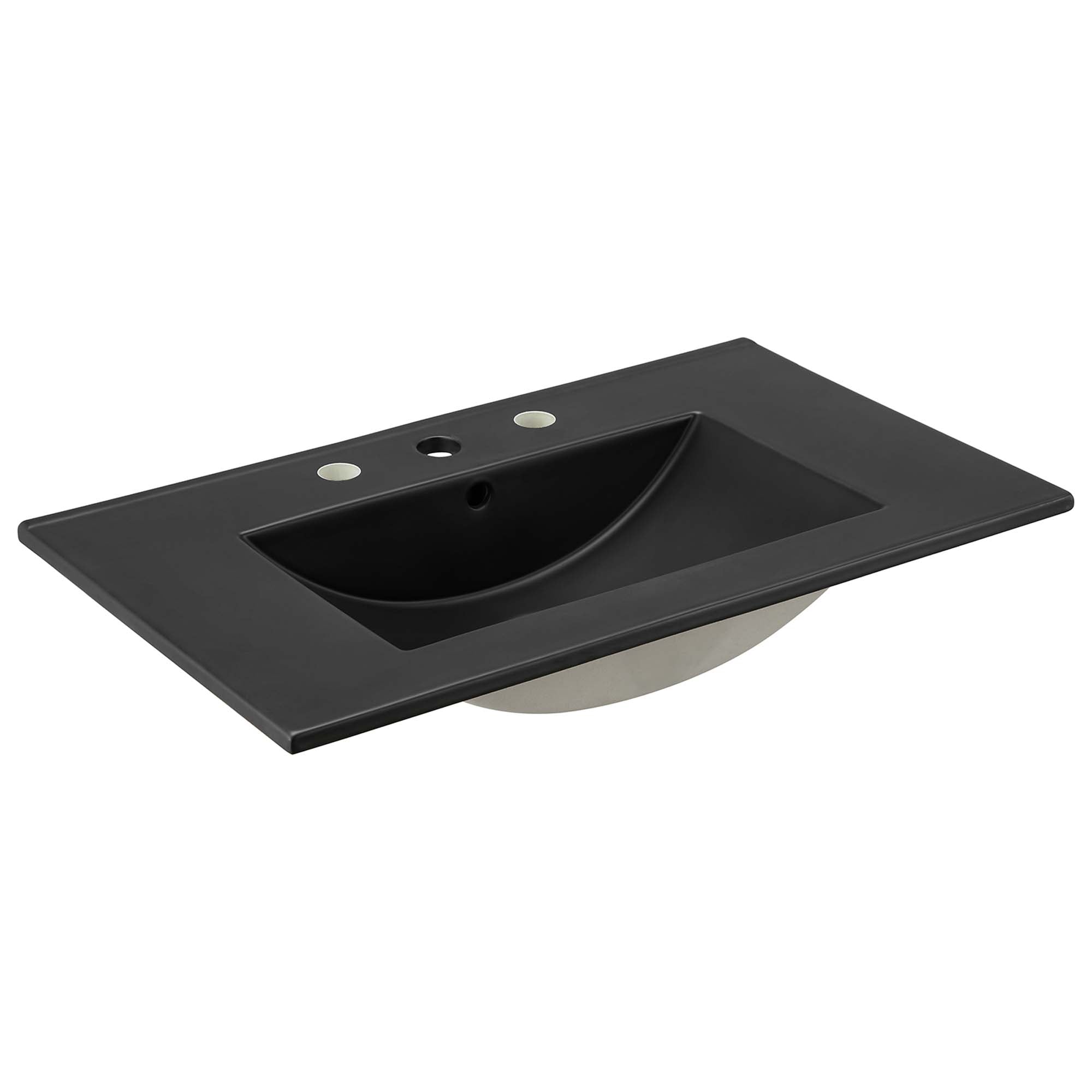 Soma 30" Bathroom Vanity, Walnut Black