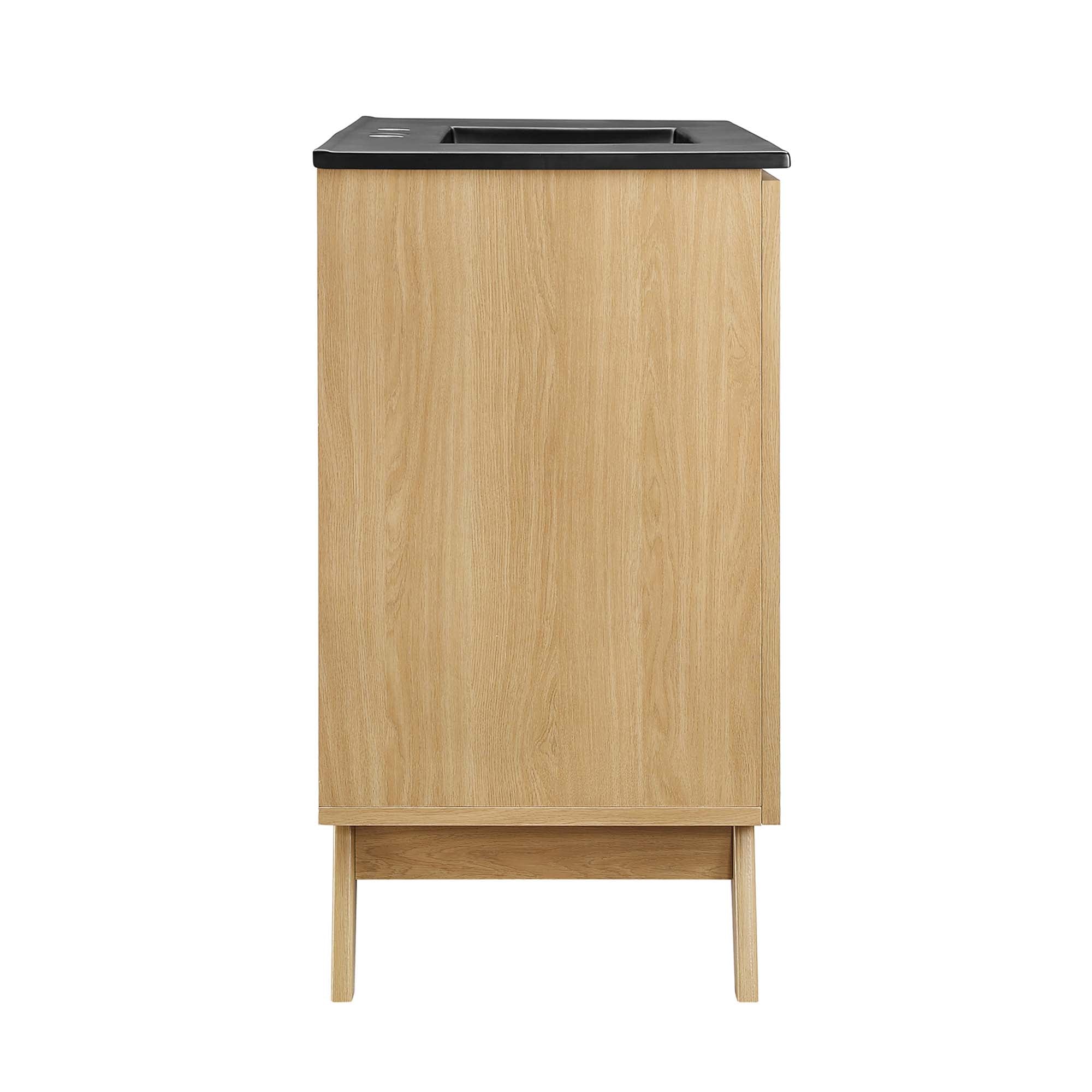 Soma 36" Bathroom Vanity, Oak Black