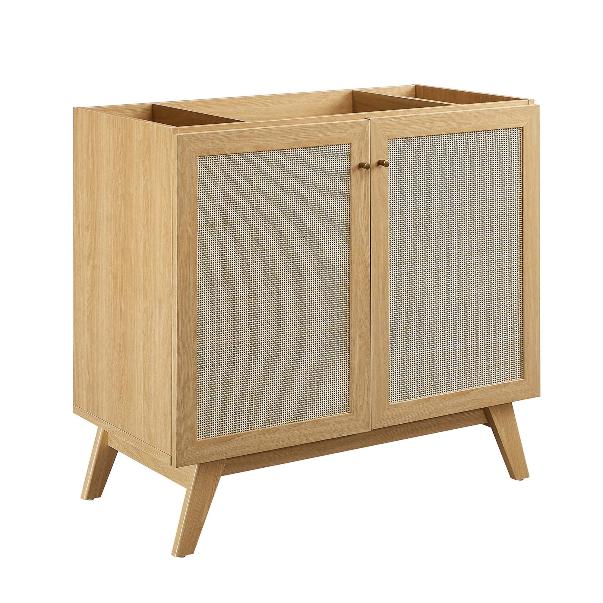 Soma 36" Bathroom Vanity, Oak Black