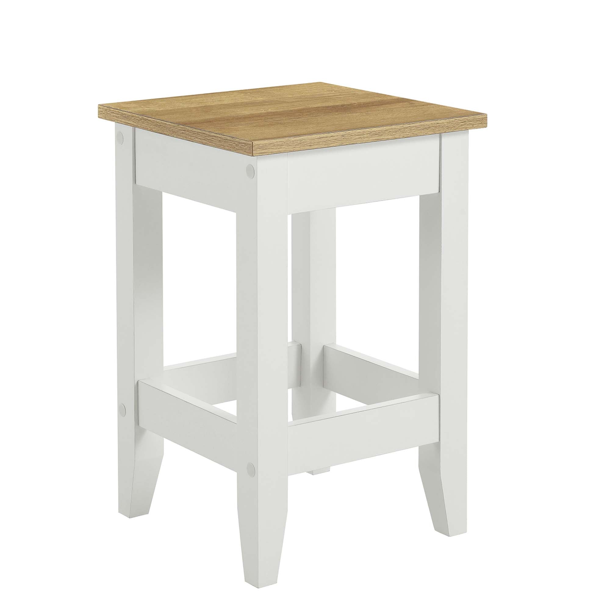 Sunbrook Kitchen Stool, Oak White