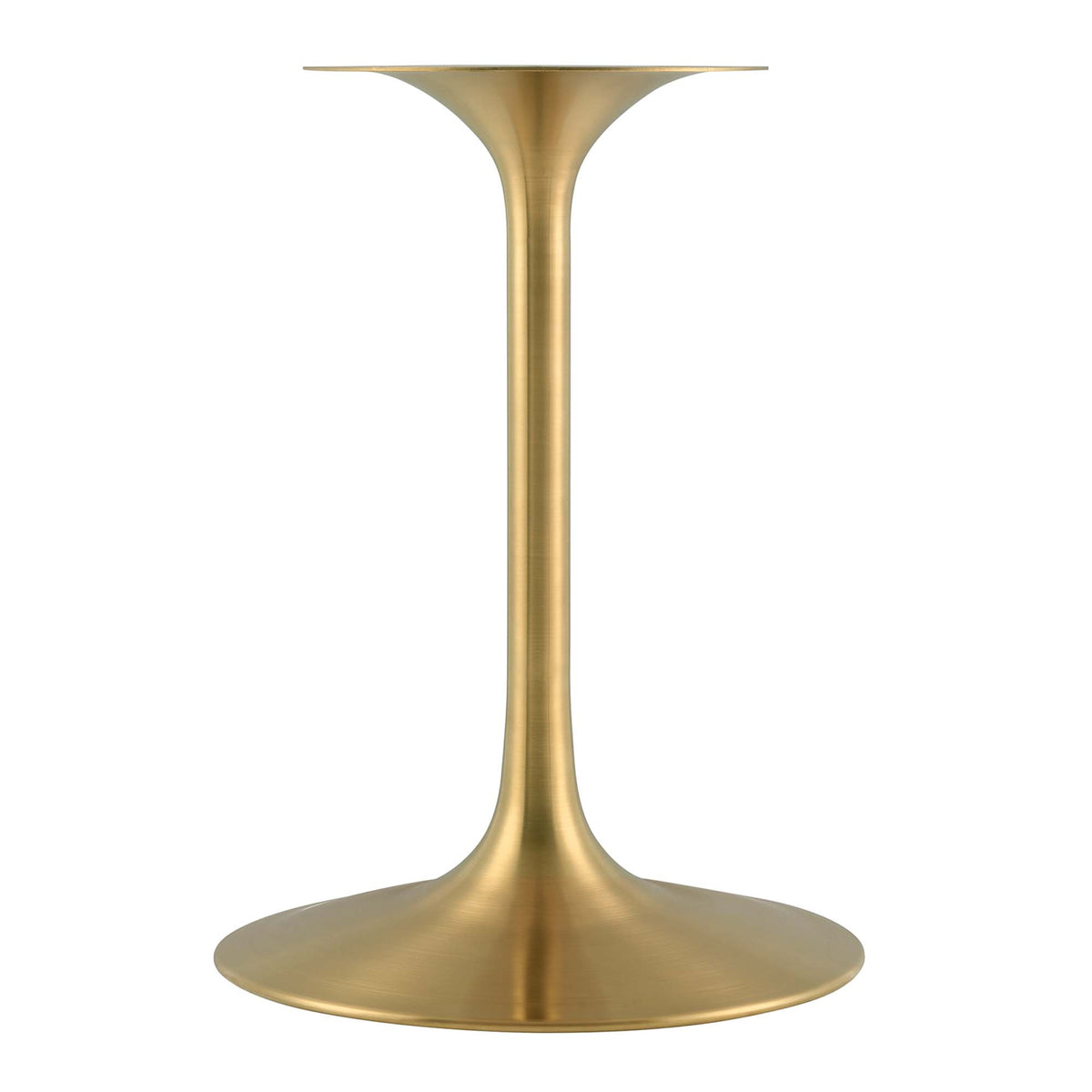 Lippa 36" Round Faux Travertine Dining Table, Gold Travertine
