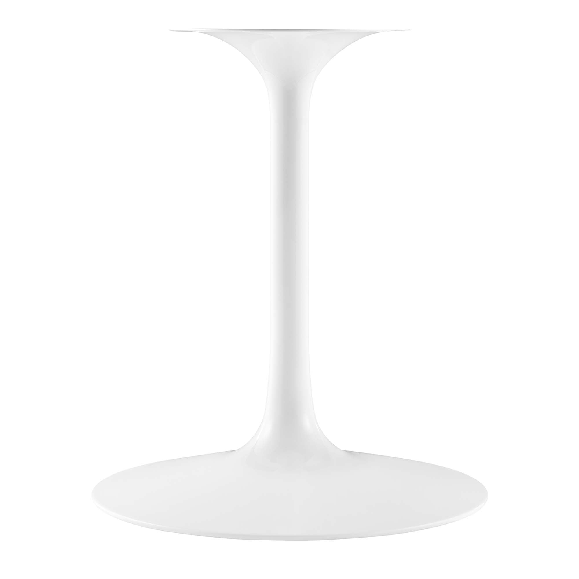 Lippa 60" Oval Faux Travertine Dining Table, White Traventine