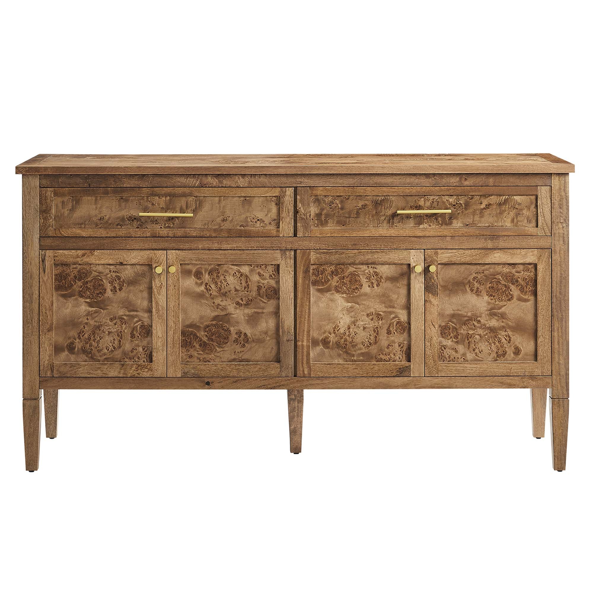 Elysian 62" Wood Sideboard, Brown