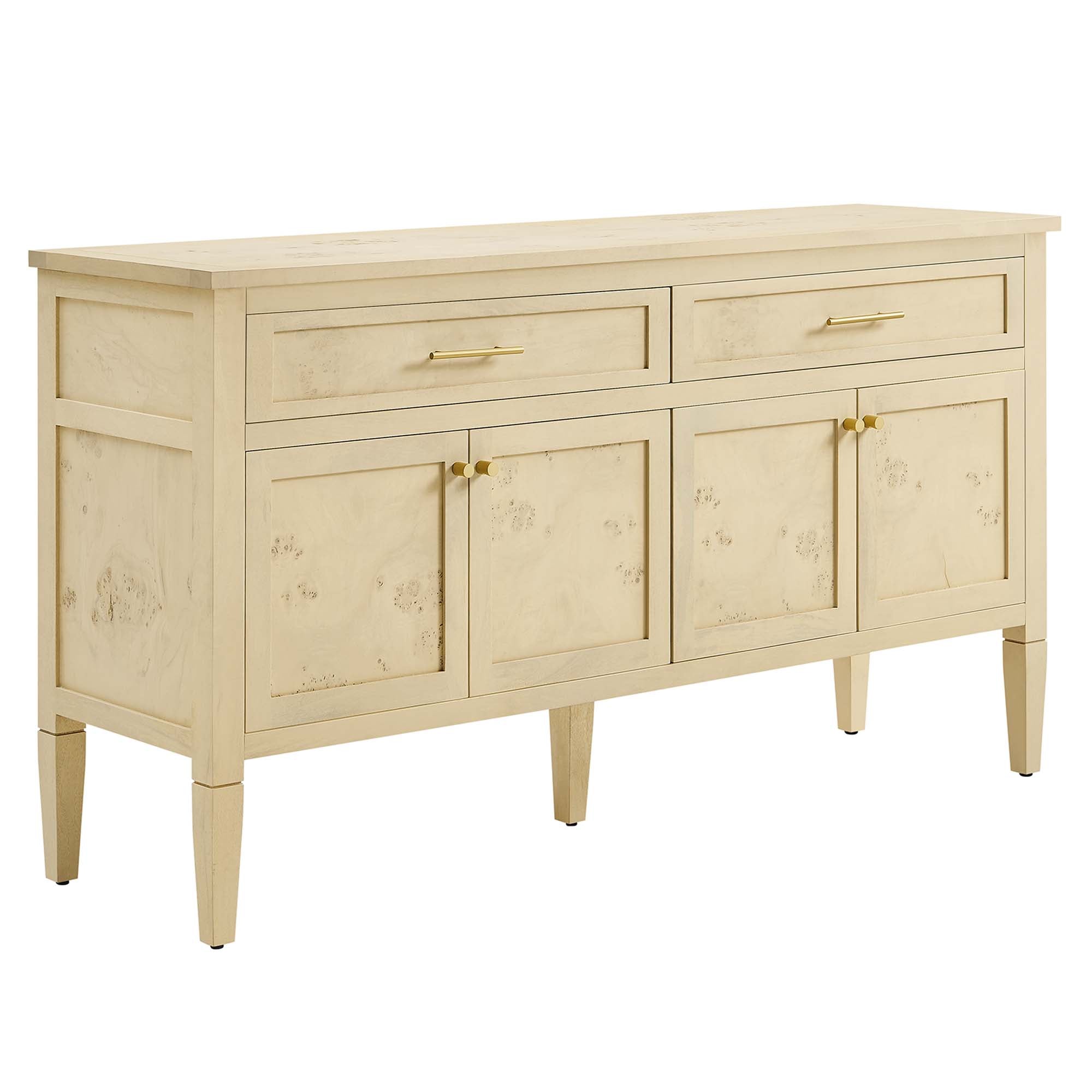 Elysian 62" Wood Sideboard, Bleached Burl