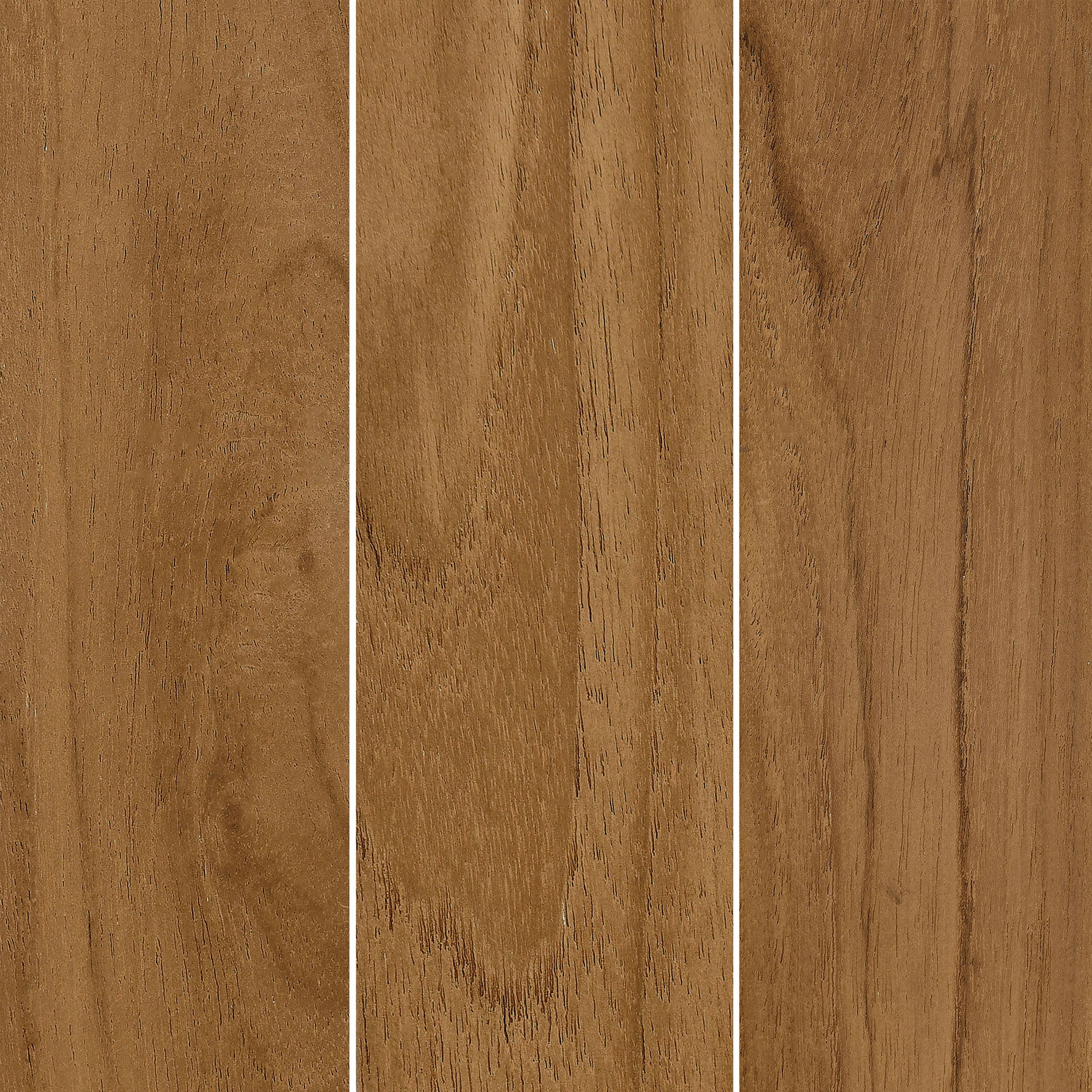 Vienna 34" Square Outdoor Patio Teak Wood Dining Table, Natural