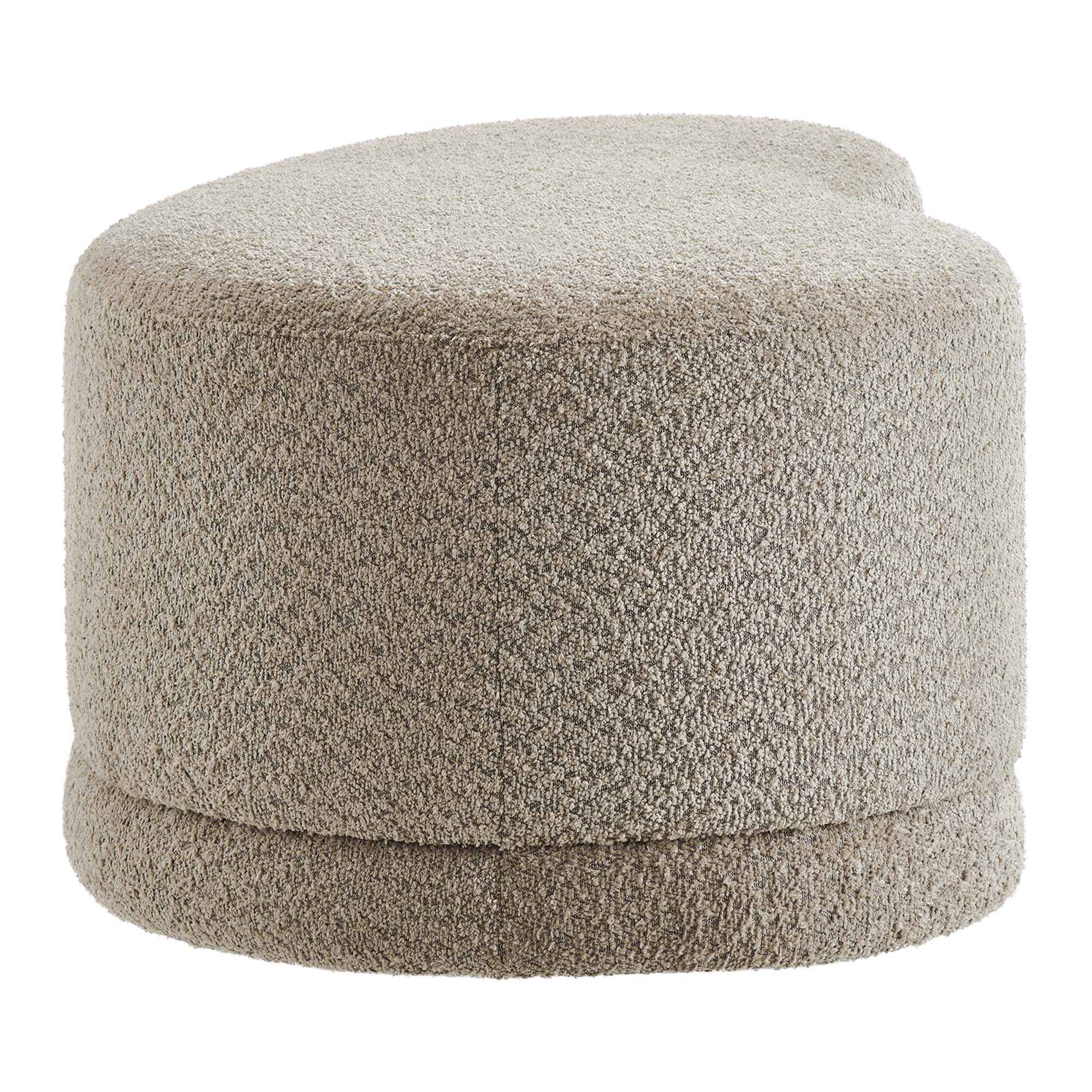 Nimbus 48" Upholstered Ottoman Bench, Oat