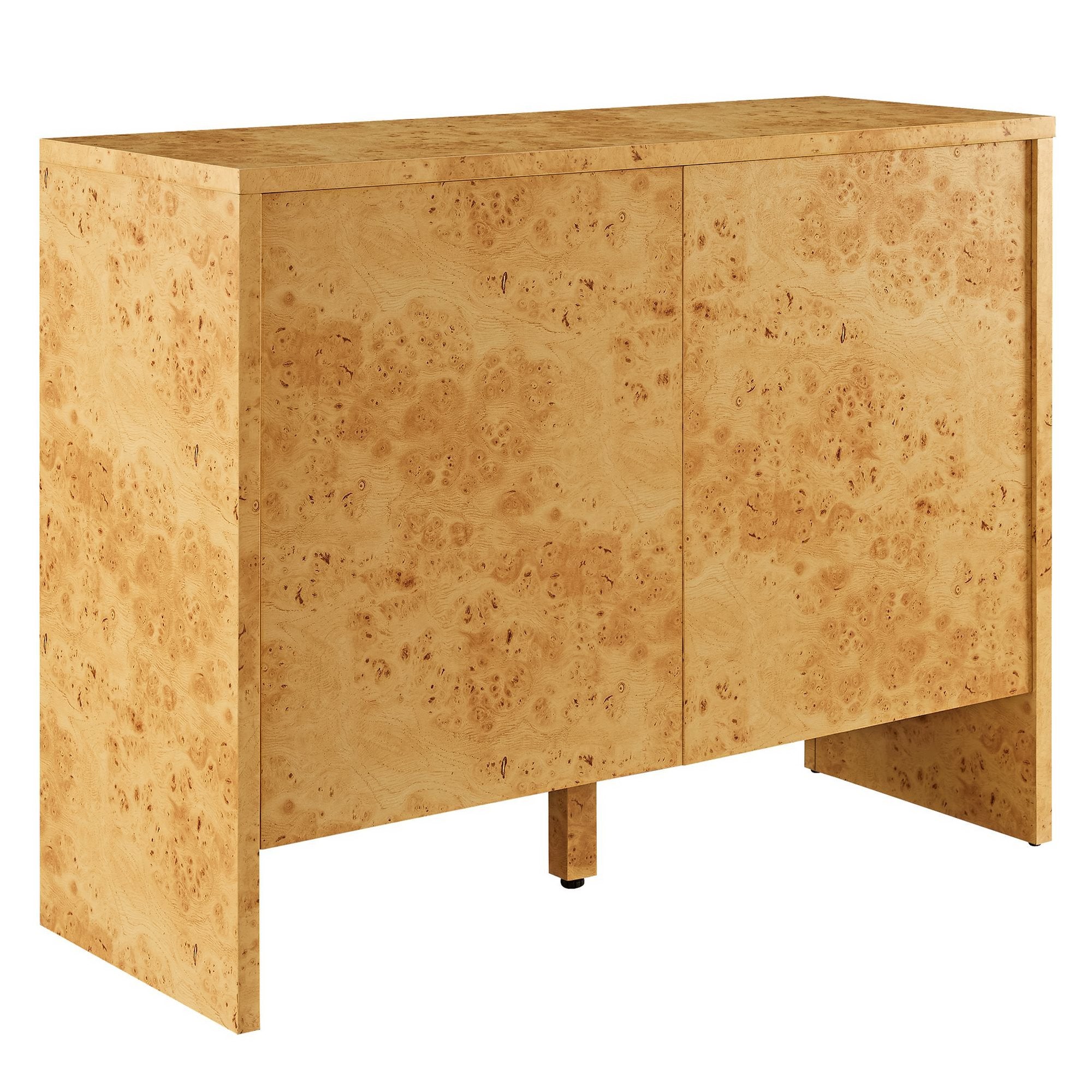 Hudson 40" Burl Wood Sideboard, Natural