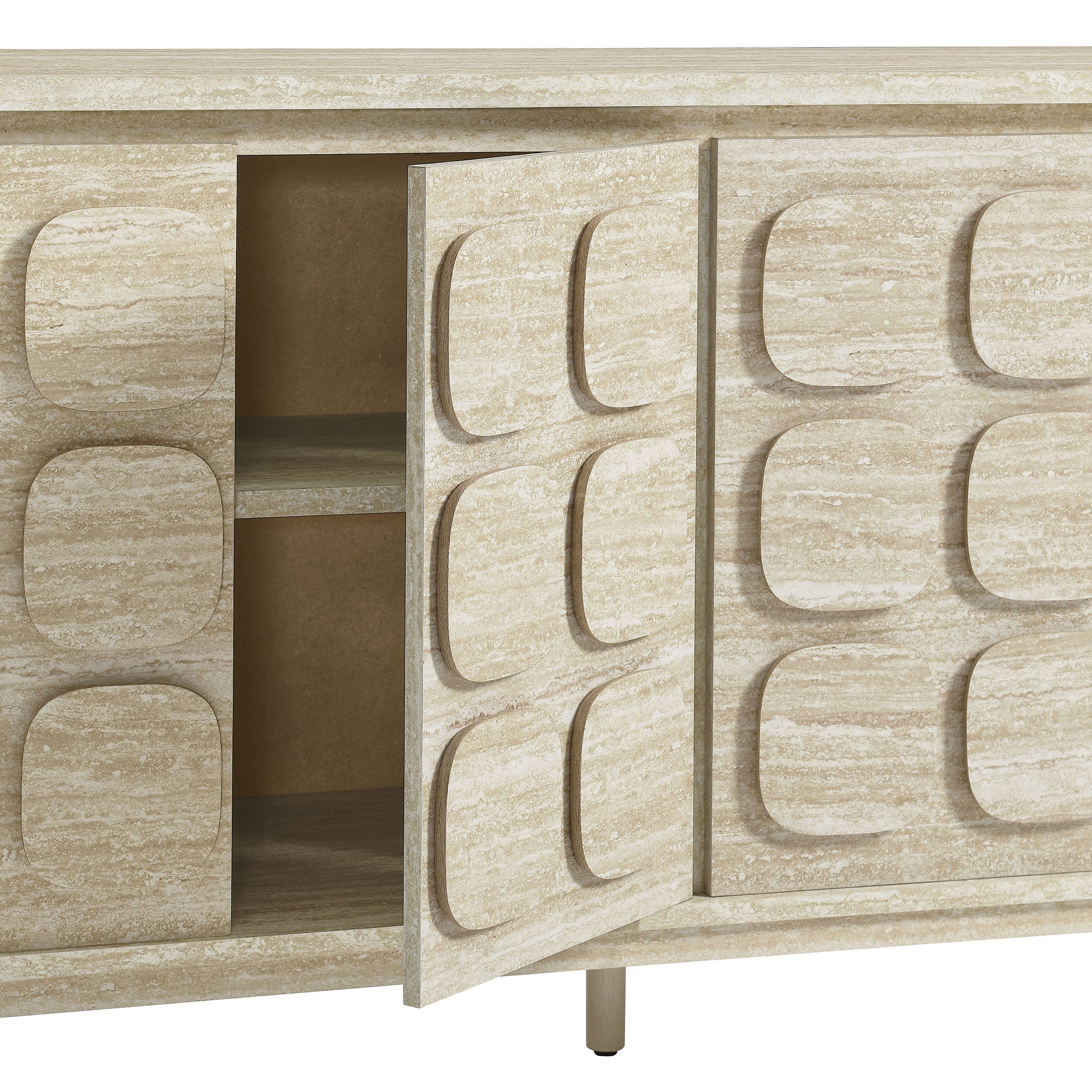 Toscana 61" Sideboard, Travertine