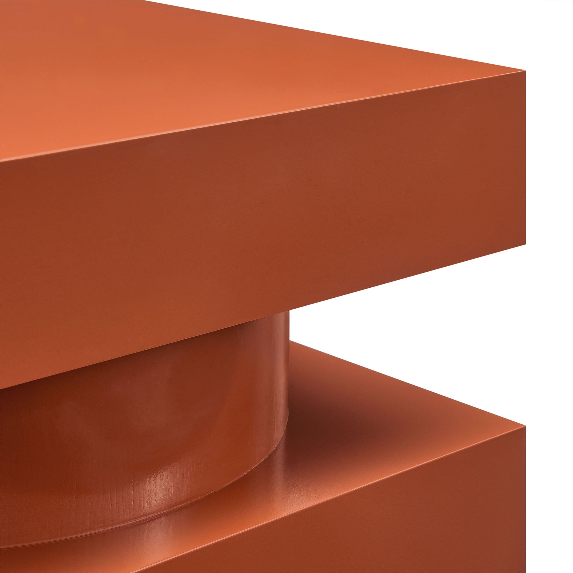 Perpetuate Totem End Table, Cayenne