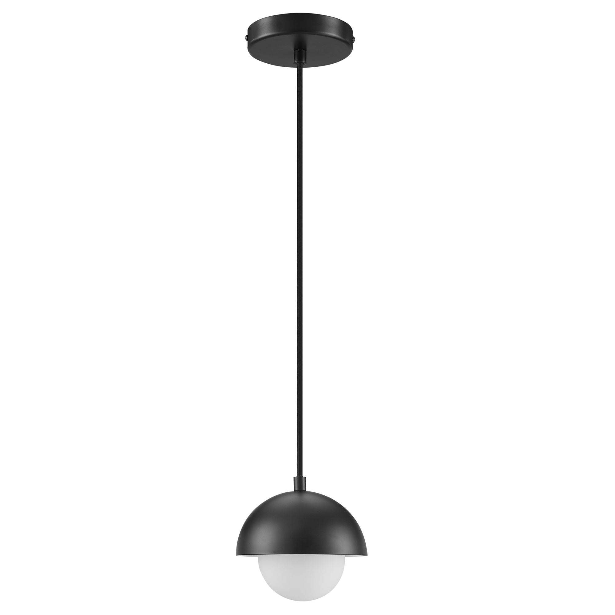 Eclipse Globe Pendant Light, Black