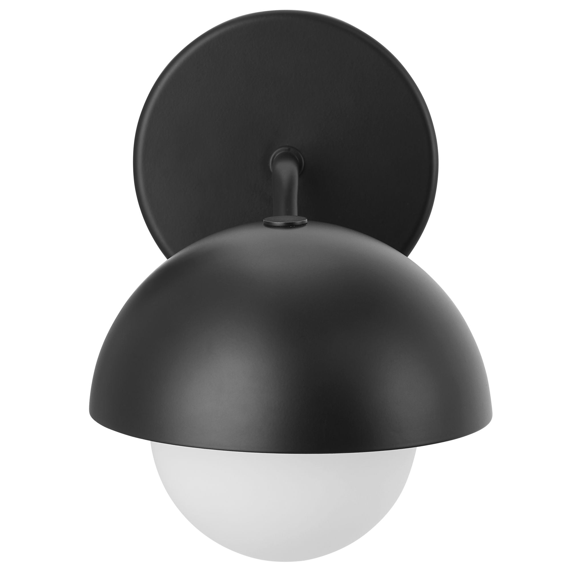 Eclipse Globe Wall Sconce, Black