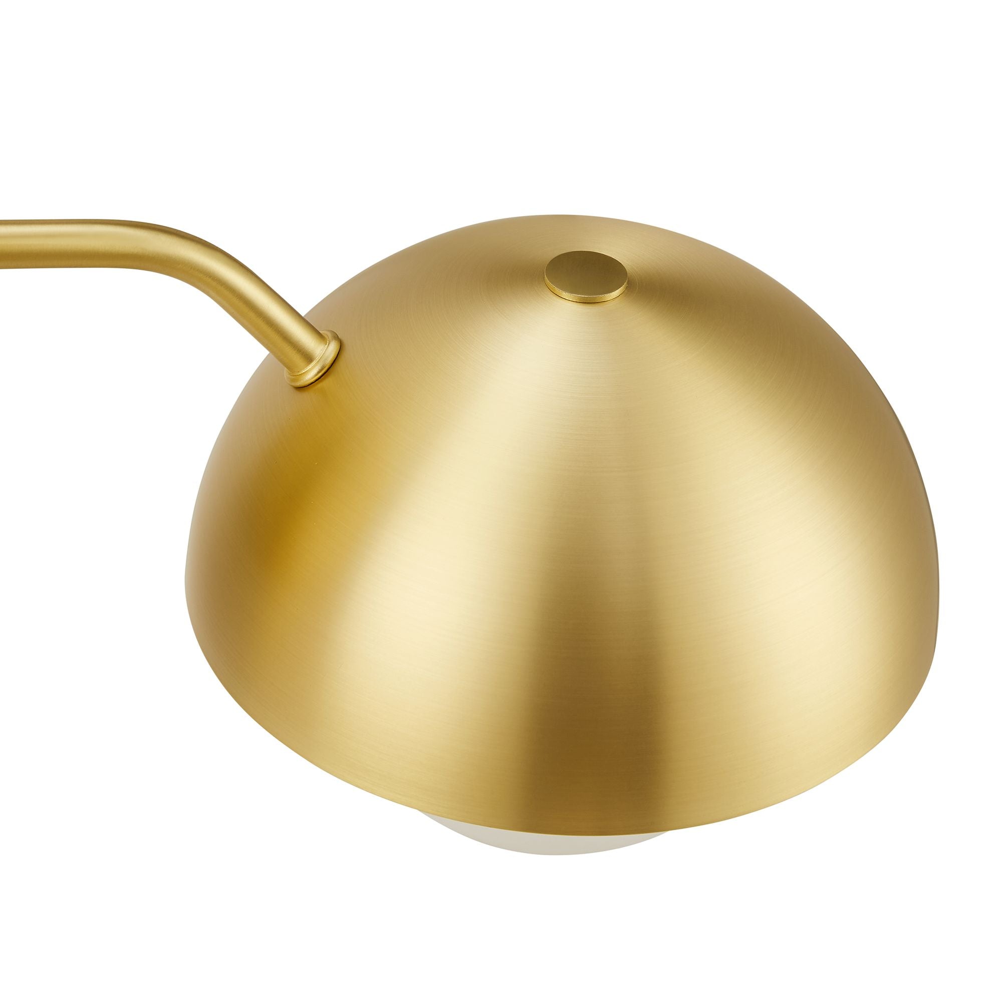 Eclipse Globe Wall Sconce, Brass