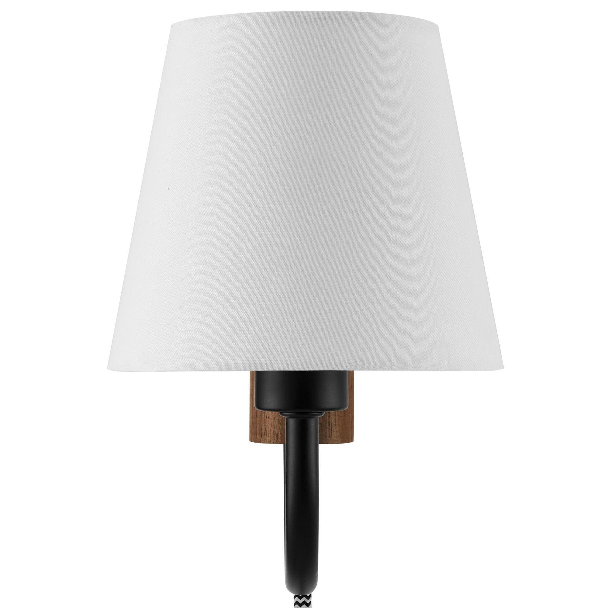 Sunlit Swivel Wall Sconce, Walnut Black