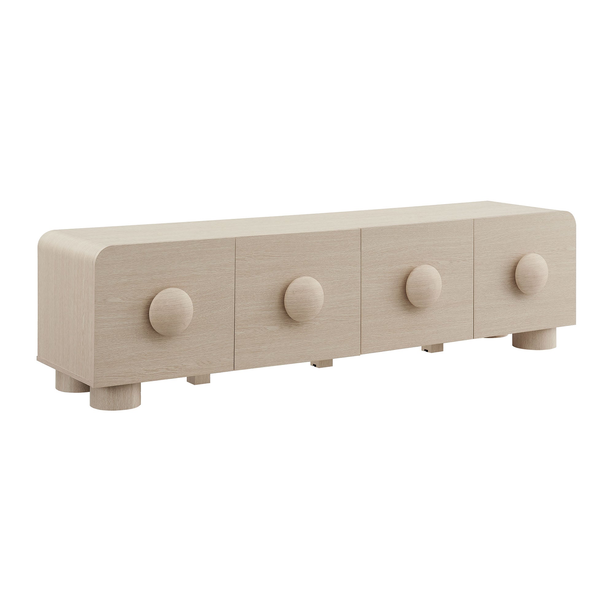 Sonnet 69" Low Profile TV Stand, Ash