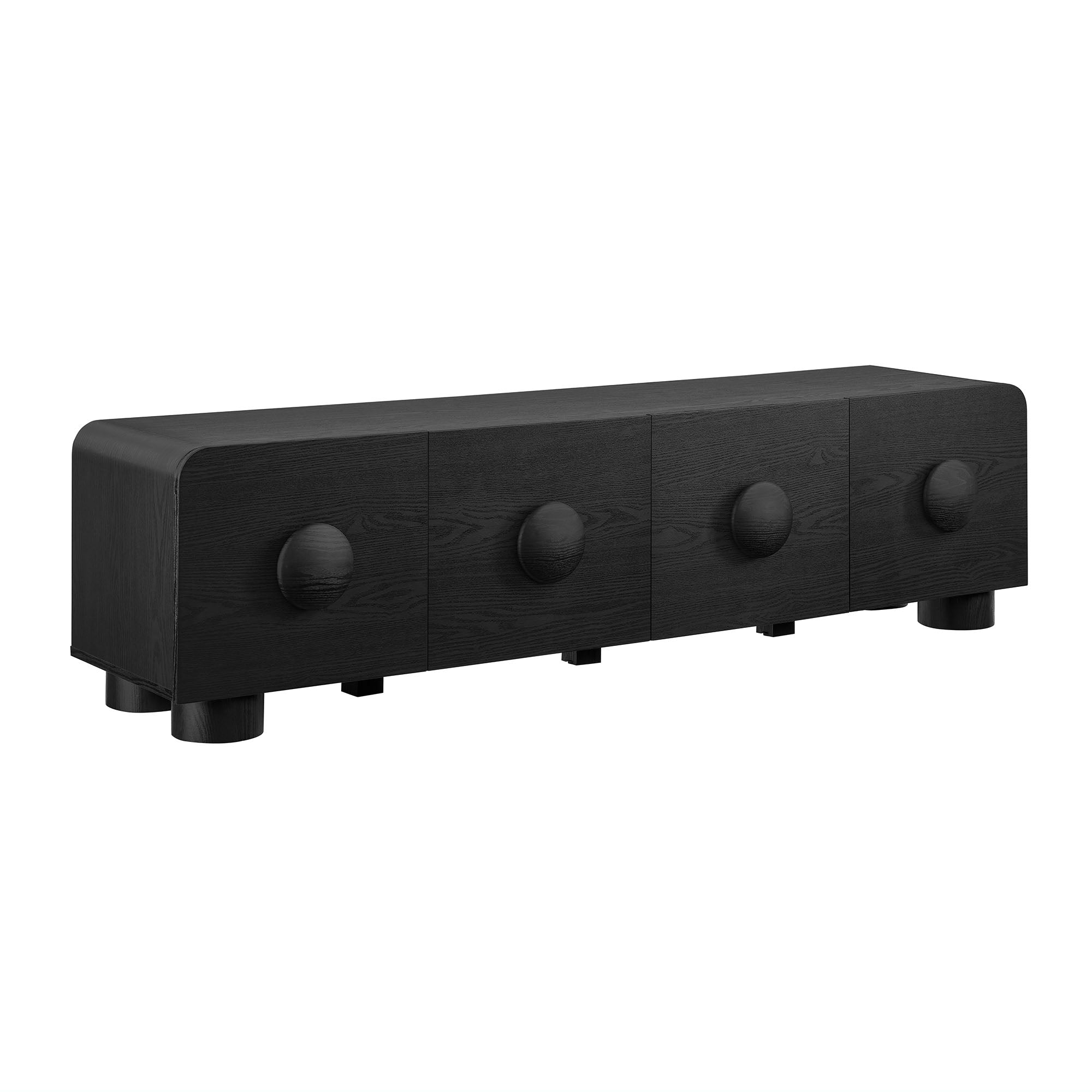 Sonnet 69" Low Profile TV Stand, Black