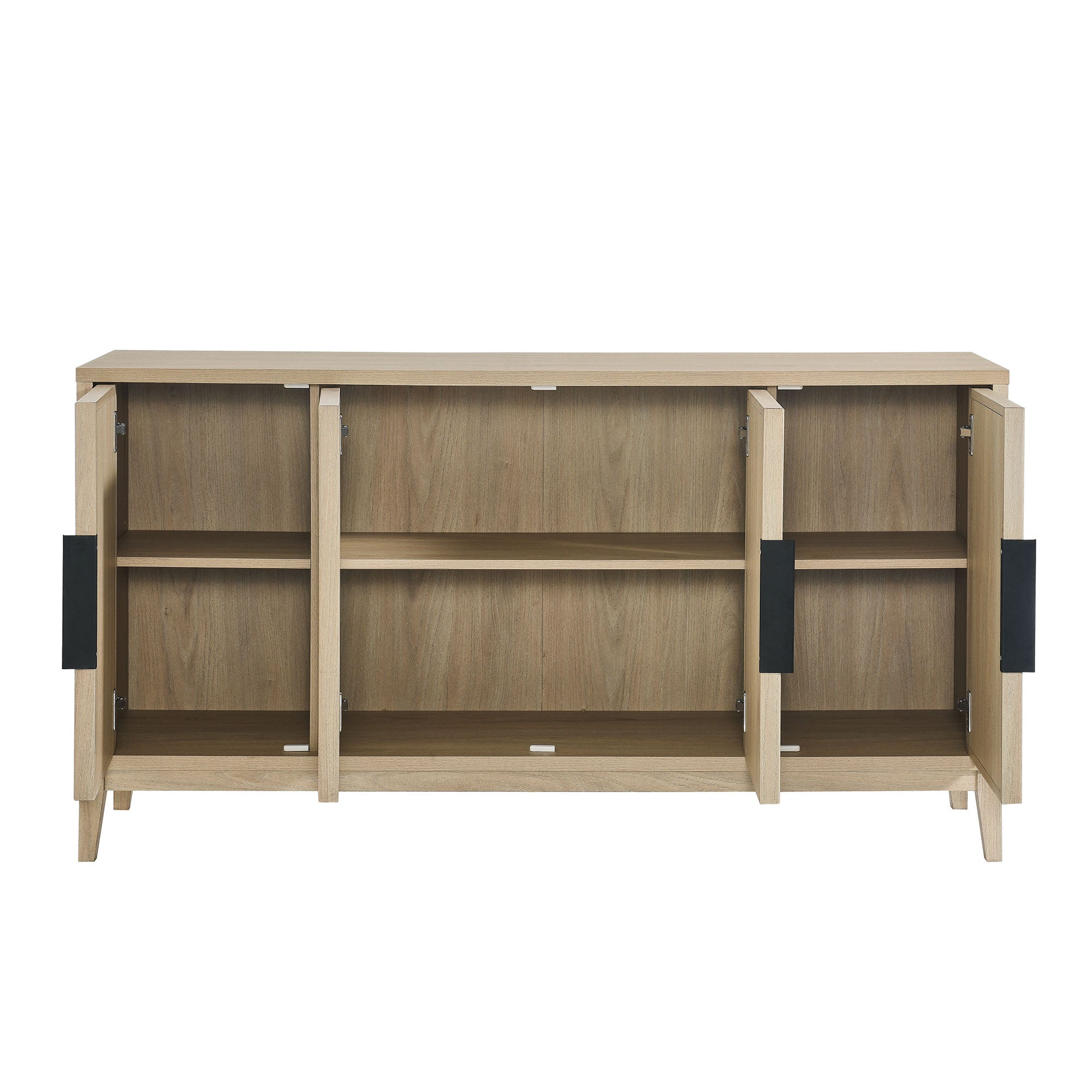 Sinya 4-Door Sideboard, Light Oak