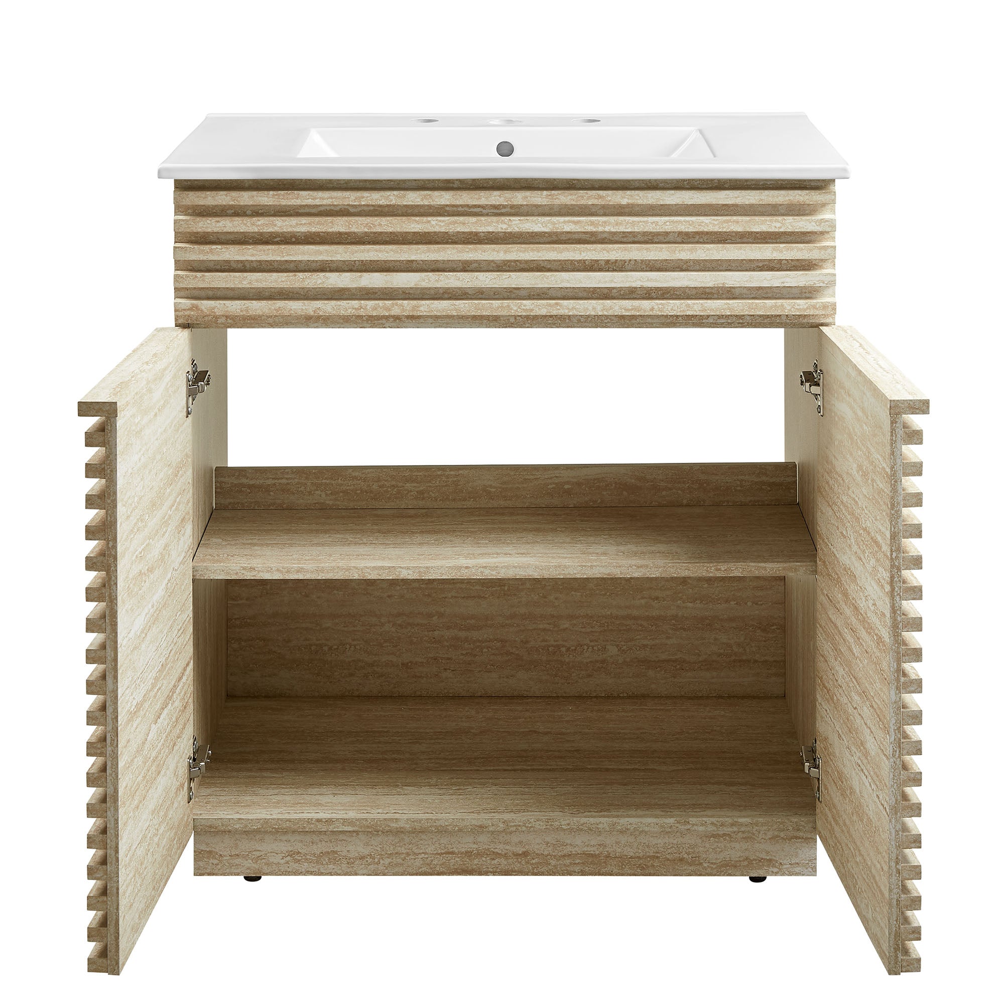 Render 30" Bathroom Vanity With Sink, White