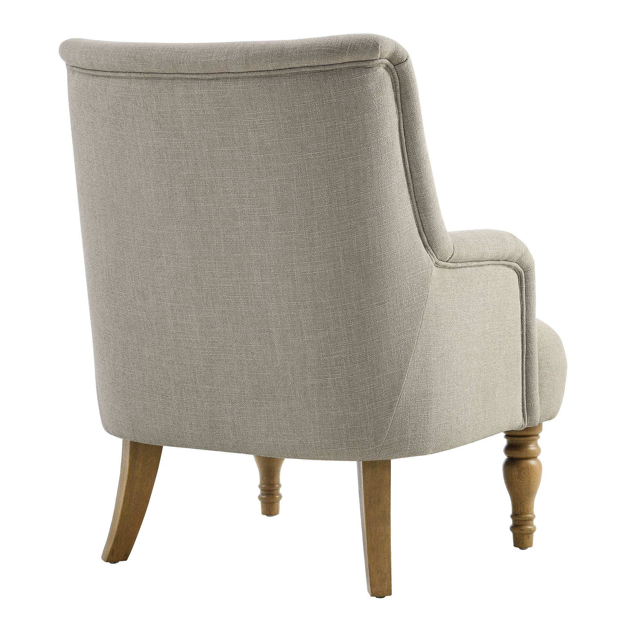 Ellington Fabric Upholstered Accent Armchair, Linen