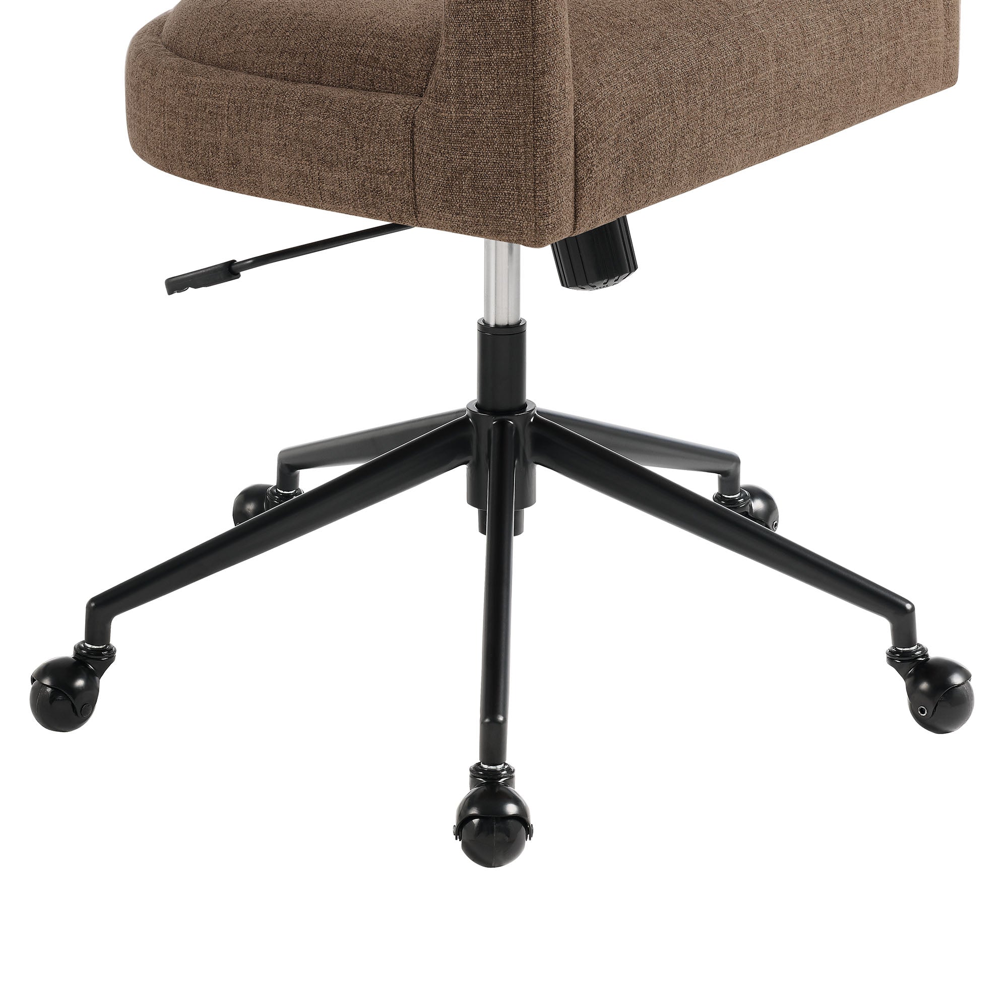 Pinnacle Upholstered Office Chair, Mocha