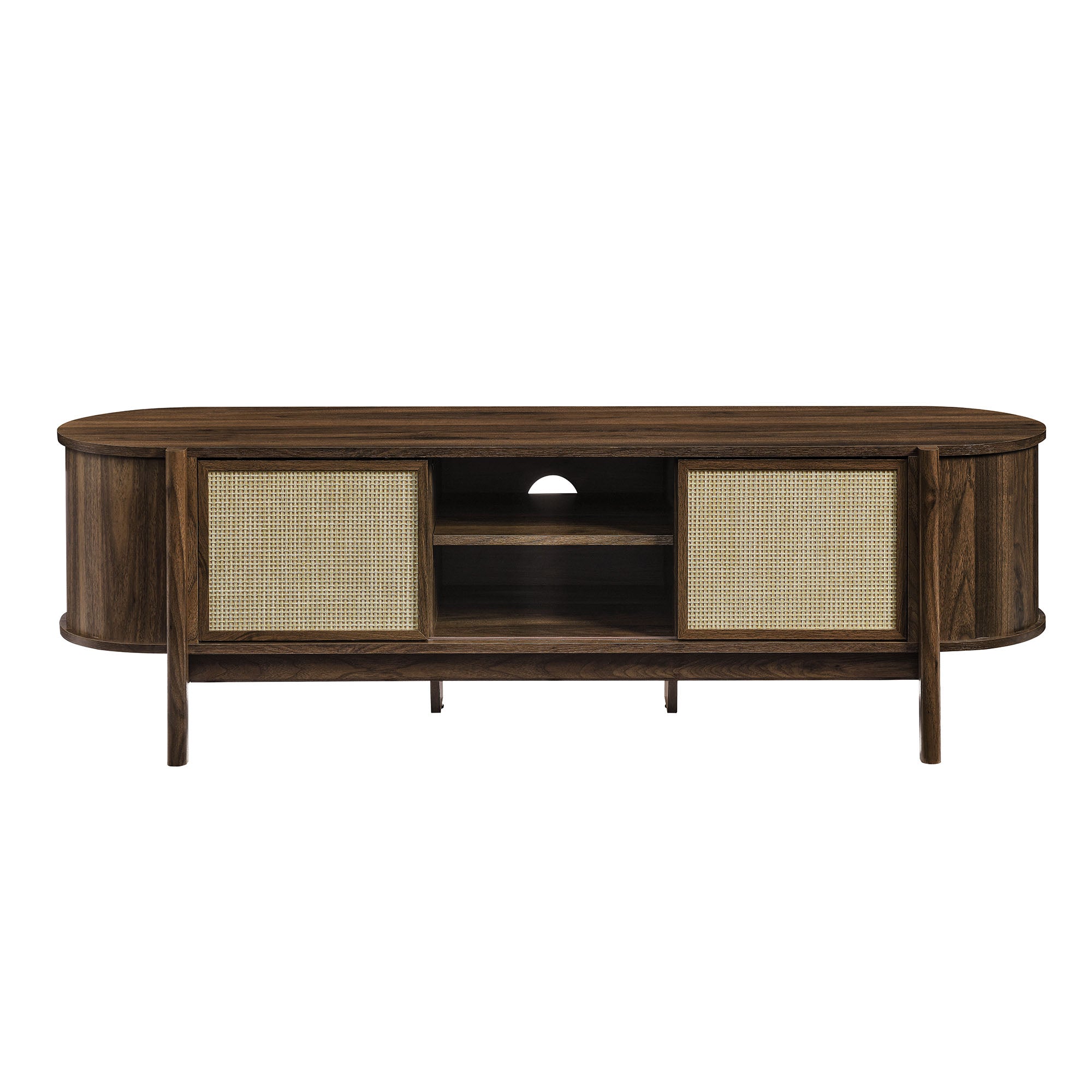 Reid 61" TV Stand, Walnut