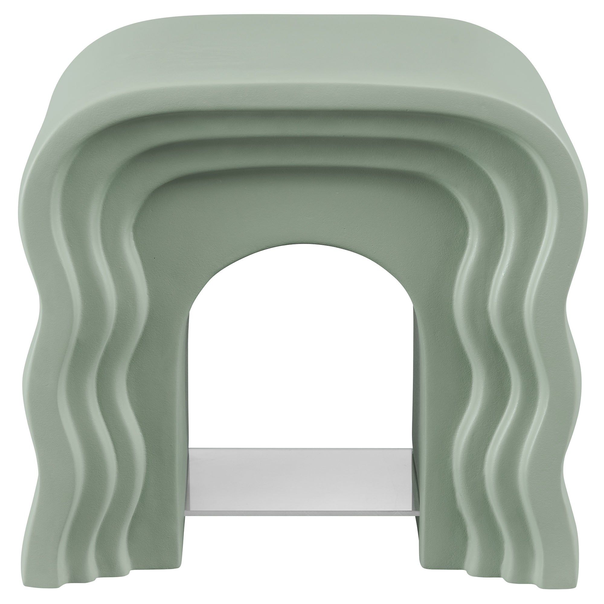 Jorin Squiggle Side Table, Sage