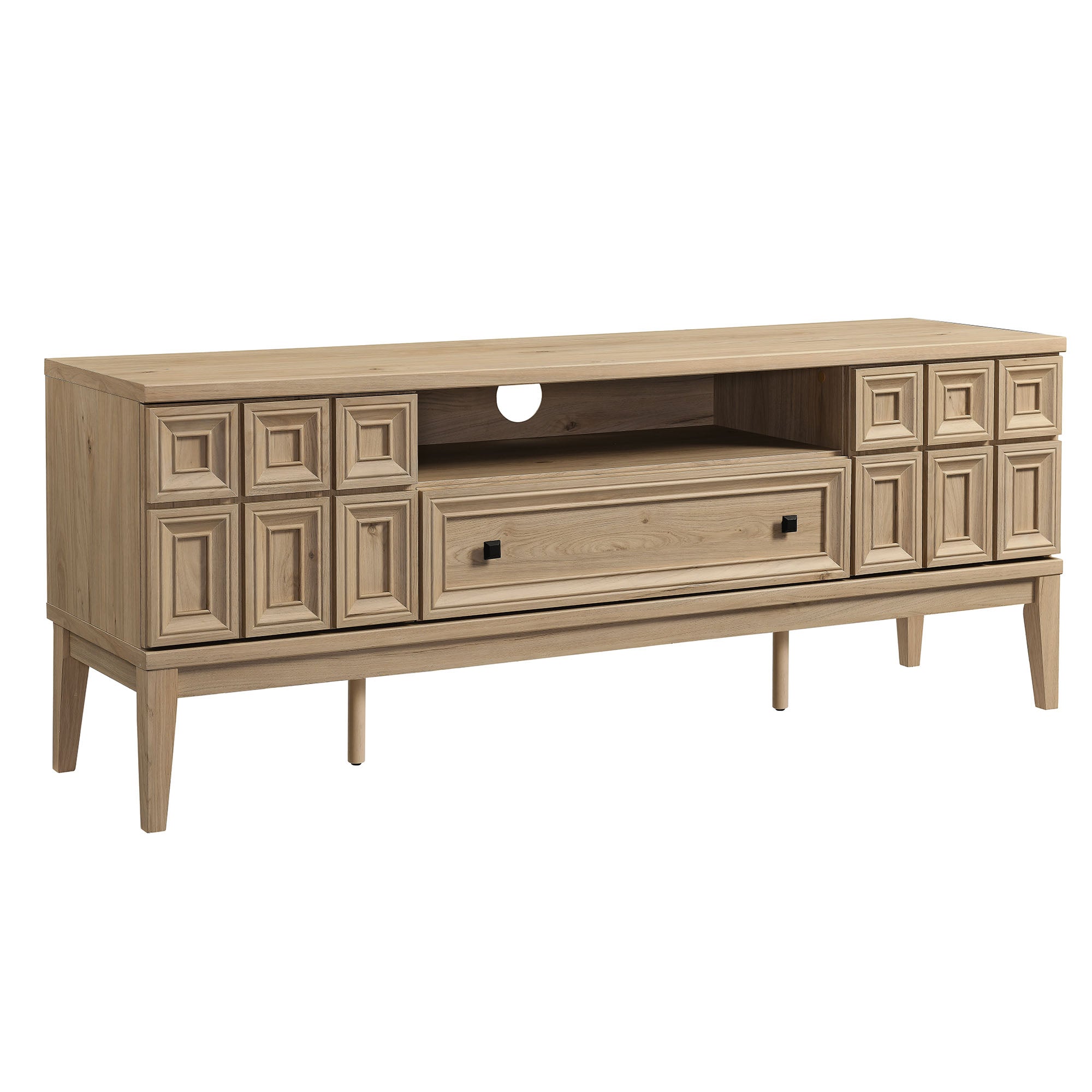 Samos 59" TV Stand, Light Oak