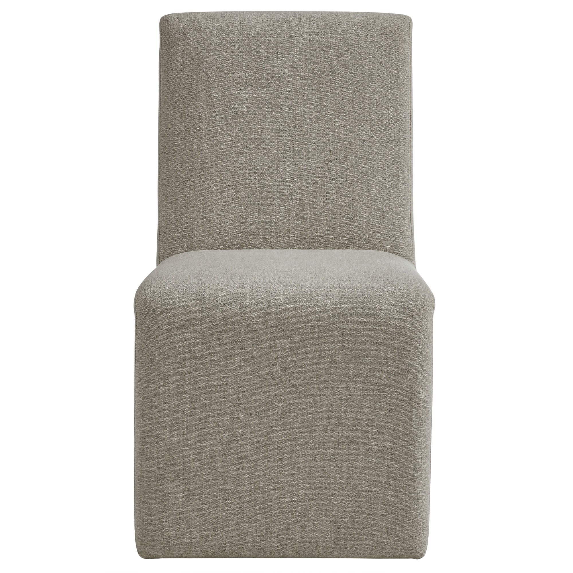 Emory Fabric Upholstered Dining Side Chair, Linen