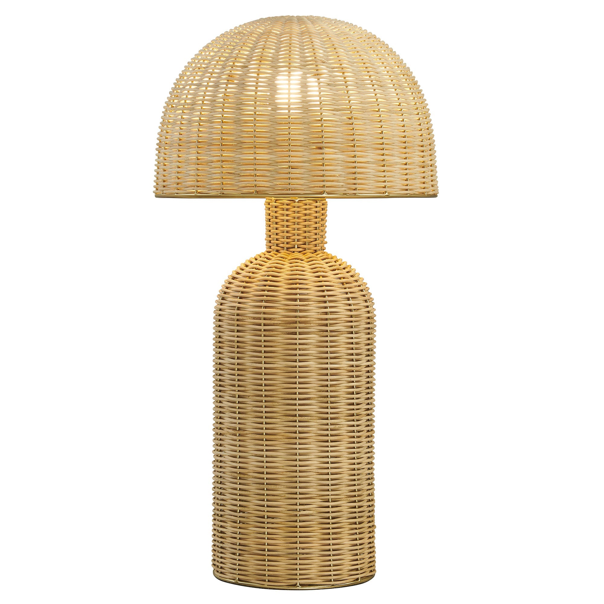 Briar Rattan Table Lamp, Natural