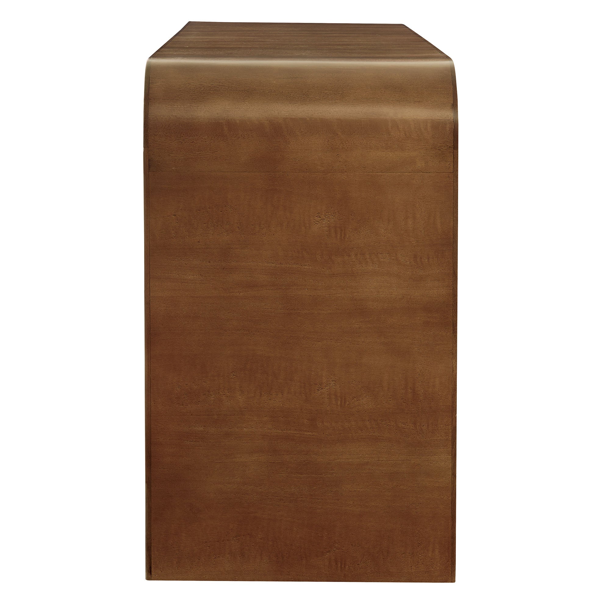 Waterflute 68" Fluted TV Stand, Walnut