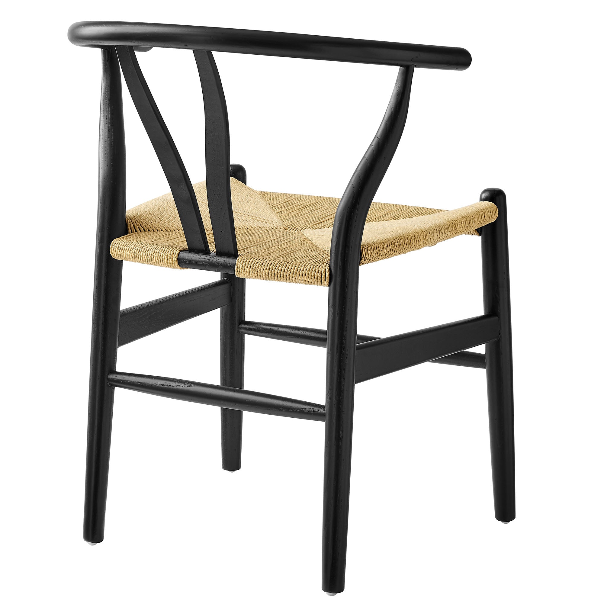 Amish 29" Wood Dining Chair, Black