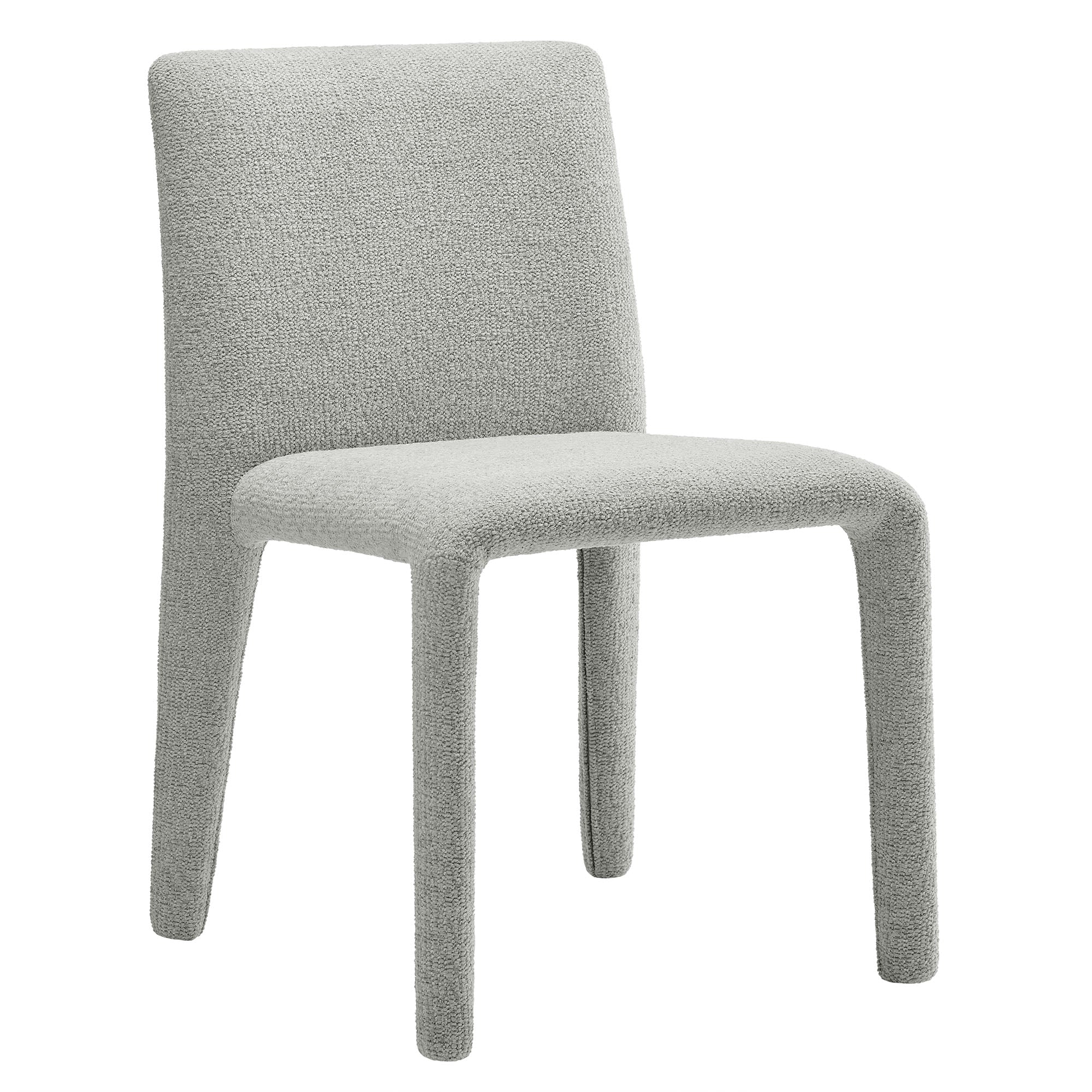 Rhodes Fabric Upholstered Dining Chair, Dove Gray