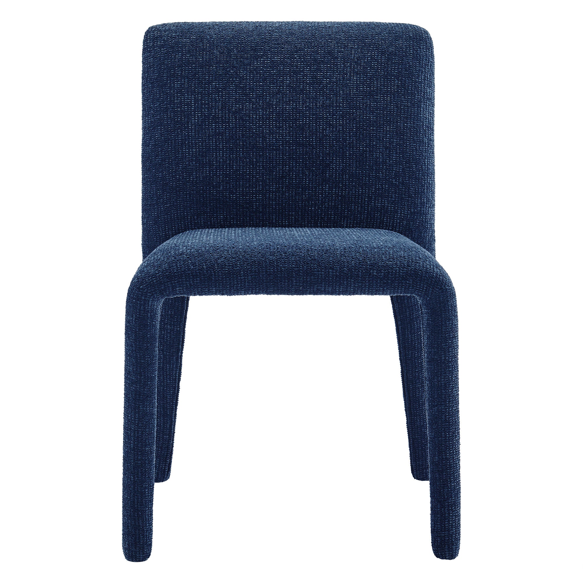 Rhodes Fabric Upholstered Dining Chair, Navy