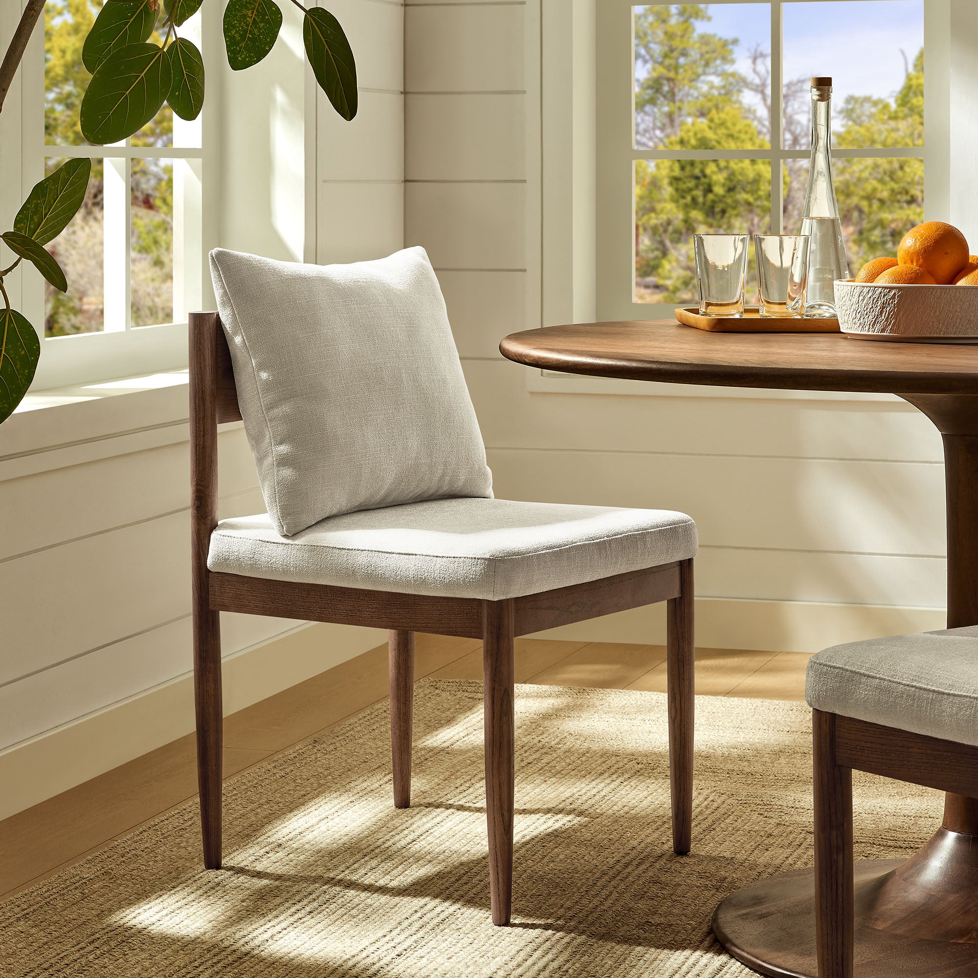 Remington Wood Dining Side Chair, Salt