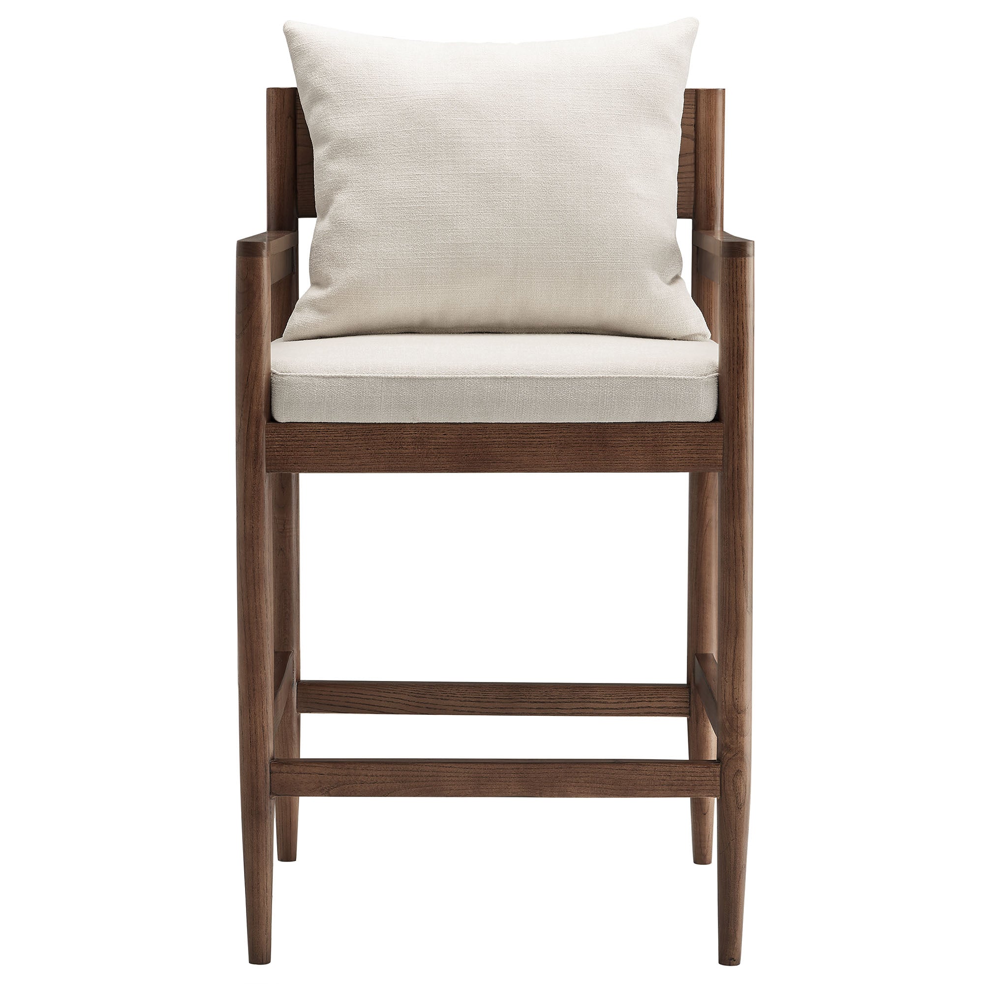 Remington Wood Counter Stool, Salt