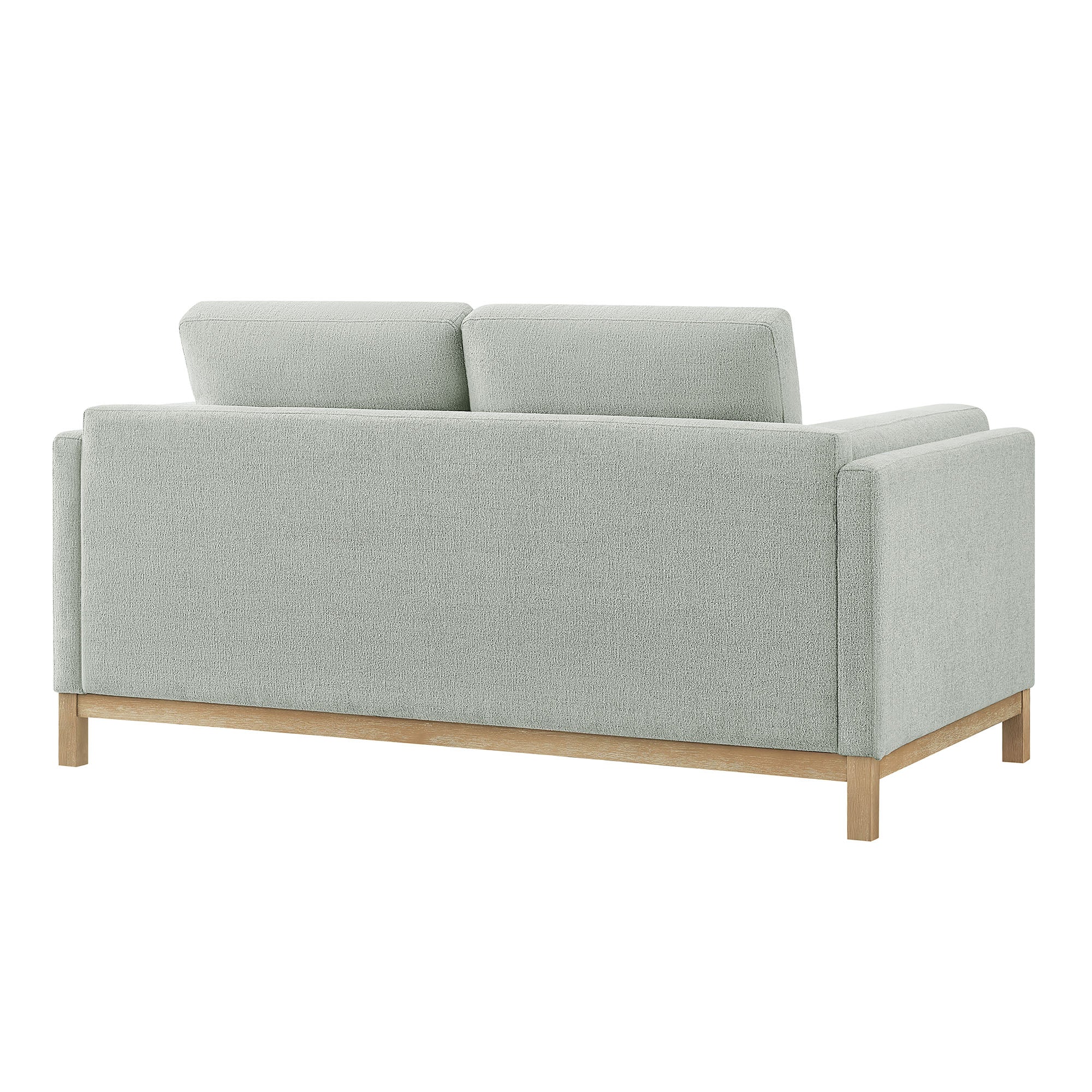 Roscoe 63 inch Fabric Loveseat, Mist