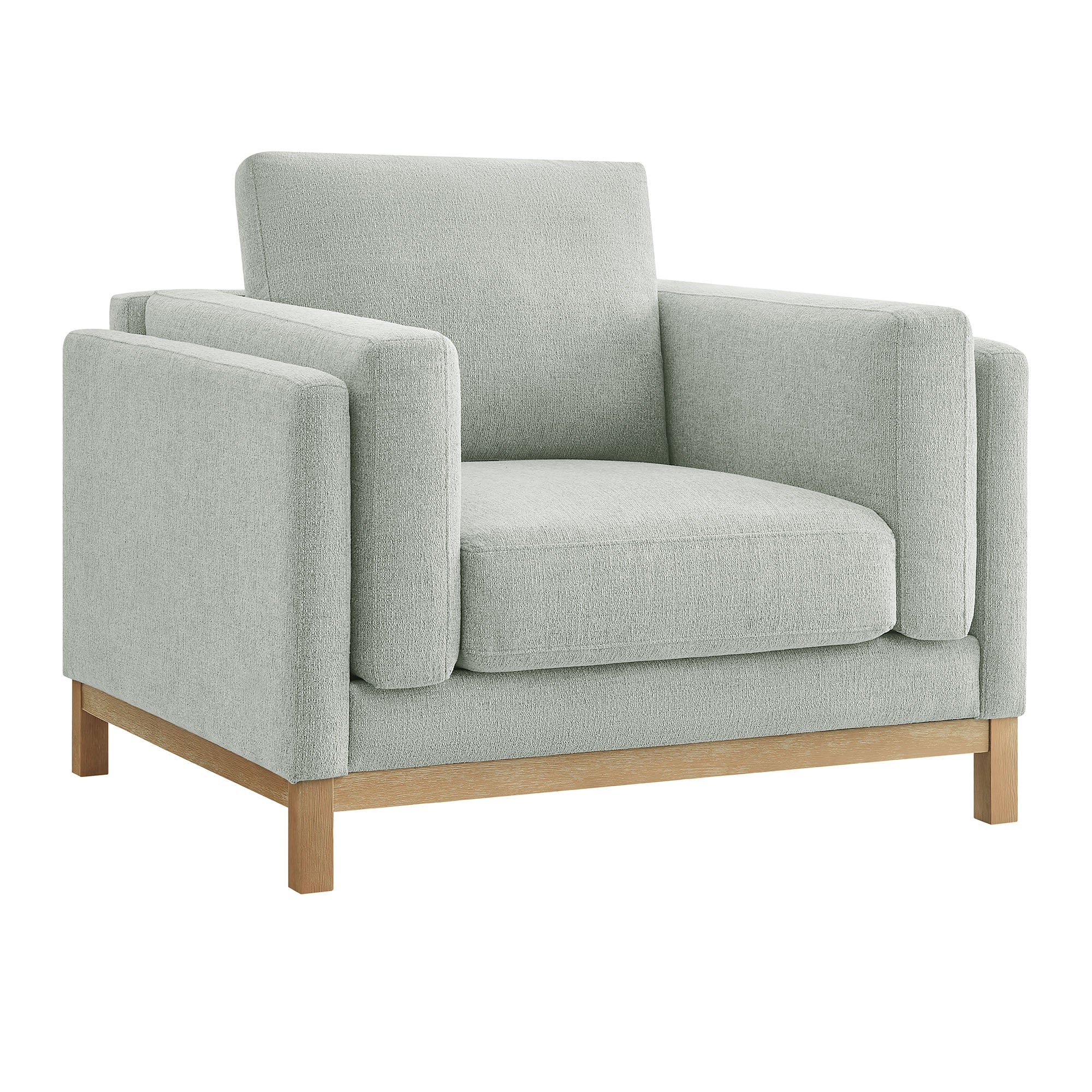Roscoe Fabric Armchair, Mist