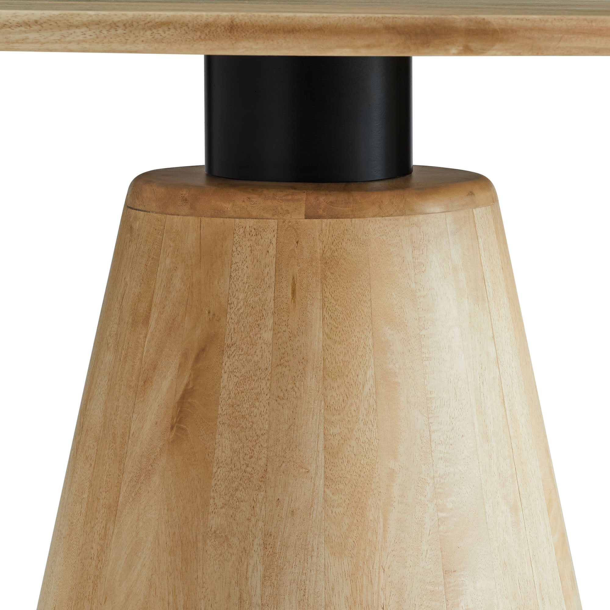 Sabelle 47" Round Wood Dining Table, Natural