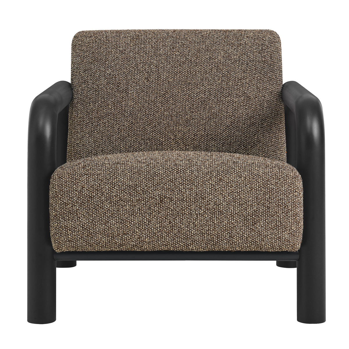 Sereno Boucle Accent Chair, Earth Black