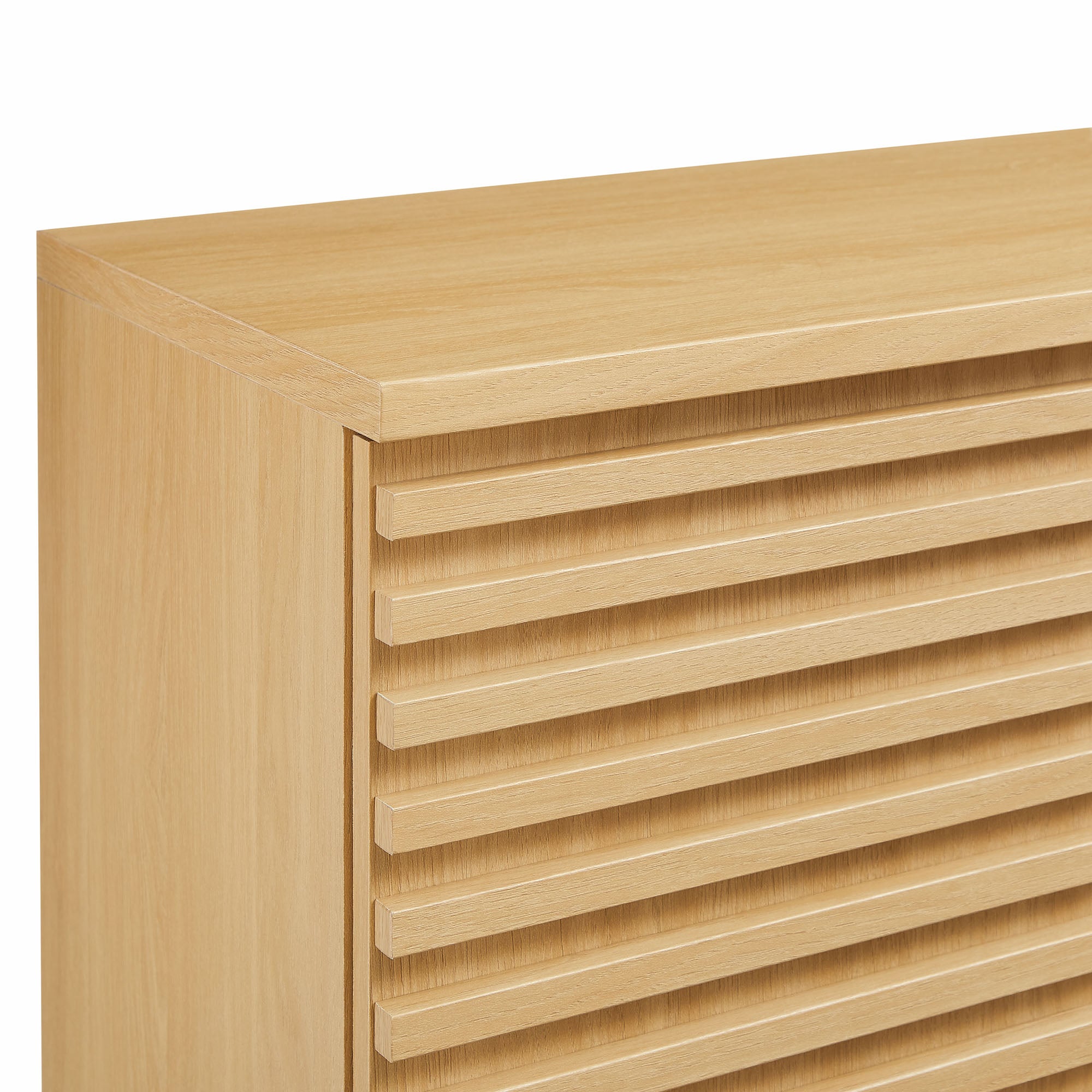 Render Wall Mounted Bathroom Cabinet, Oak
