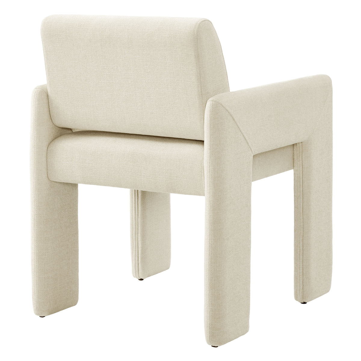Daven Fabric Upholstered Dining Chair, Ecru