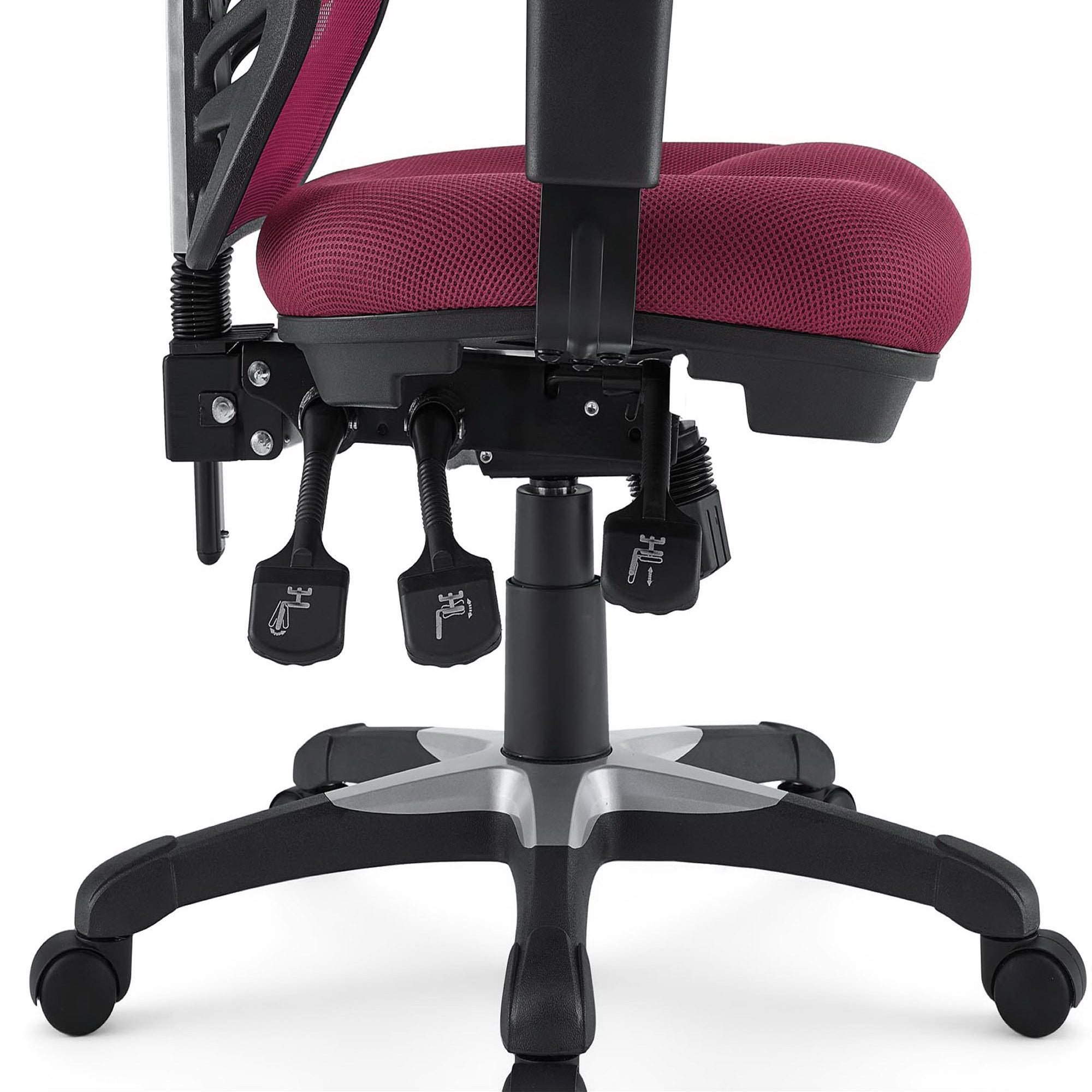 Articulate Mesh Office Chair, Red