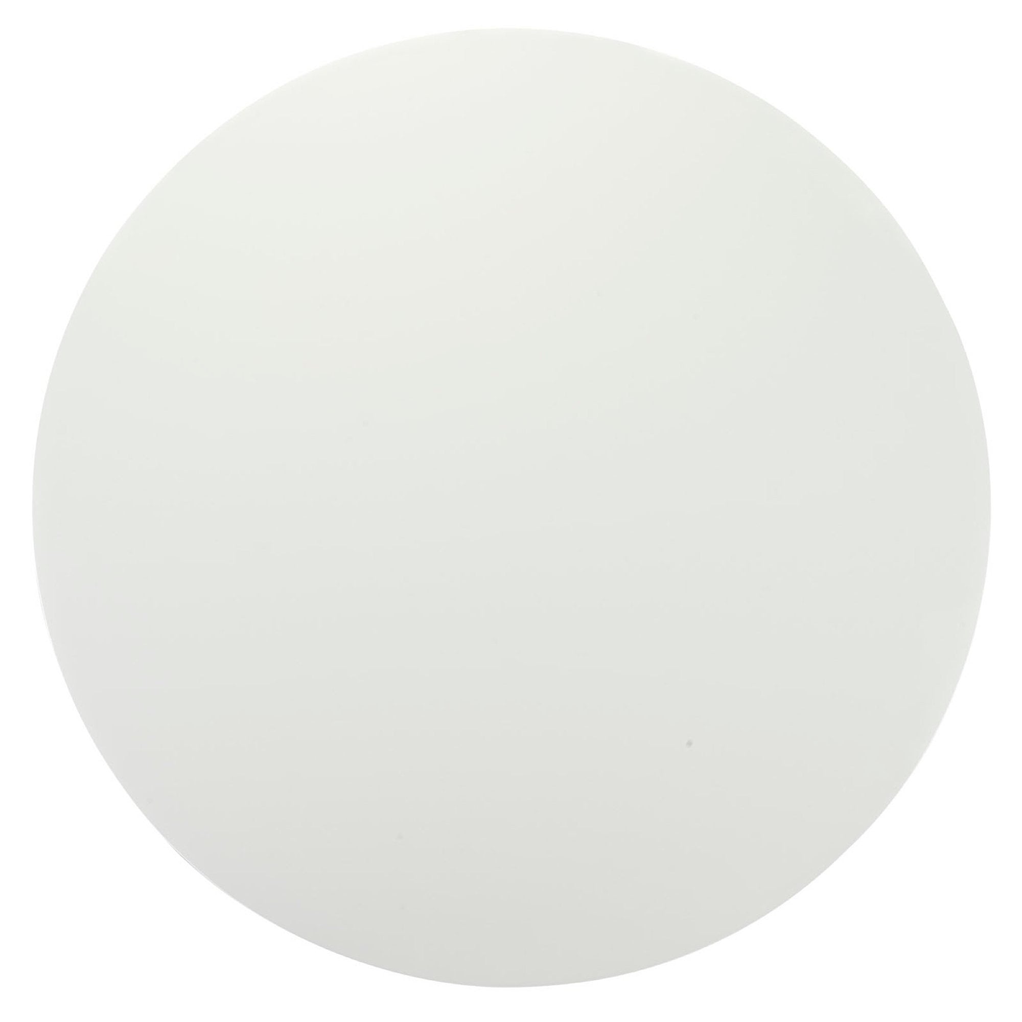 Revolve Round Wood Dining Table, White