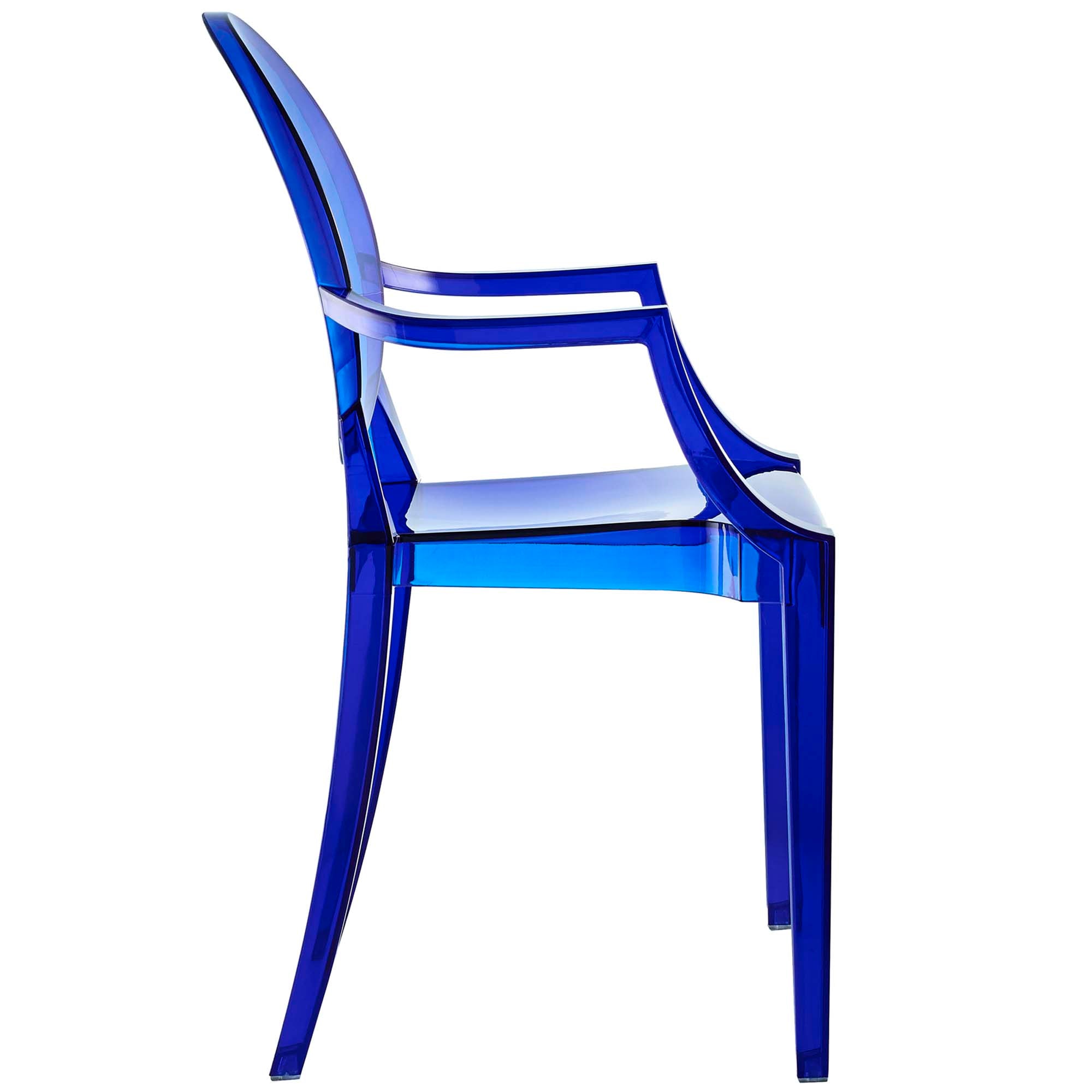 Casper Dining Armchairs Set of 2, Blue