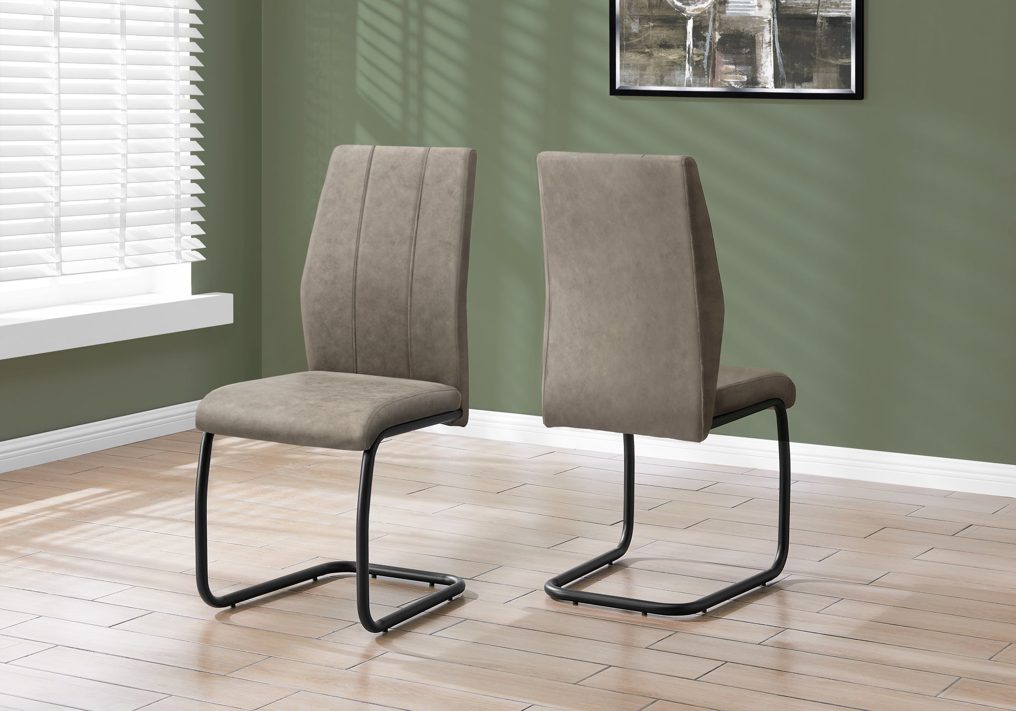 Teagon - Dining Chair Set Of 2 Side Upholstered Kitchen Dining Room