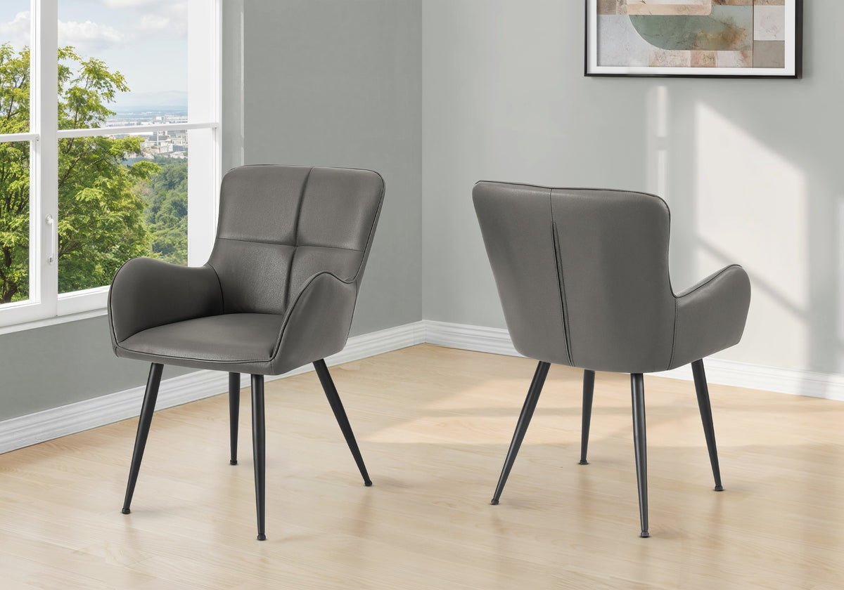 Bradon - Dining Chair 33" Height Set Of 2 Upholstered Side Dining
