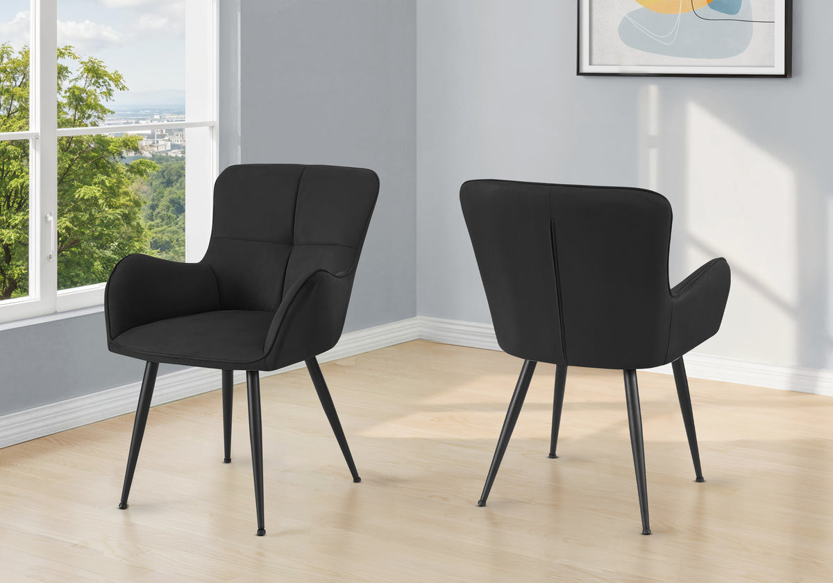 Ricardo - Dining Chair 33" Height Set Of 2 Upholstered Side Dining
