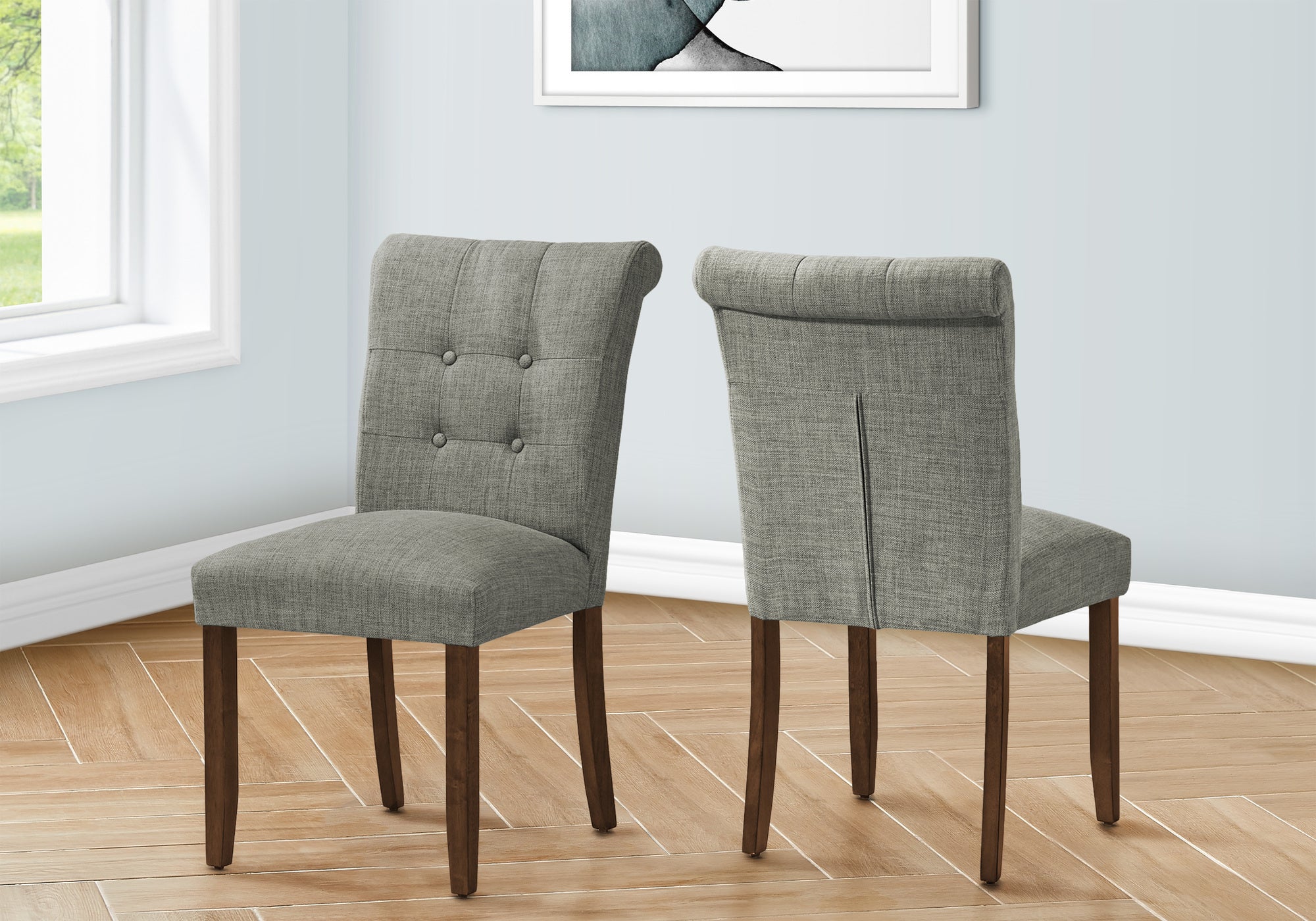 Kendall - Dining Chair 38" Height Set Of 2 Upholstered Dining Room