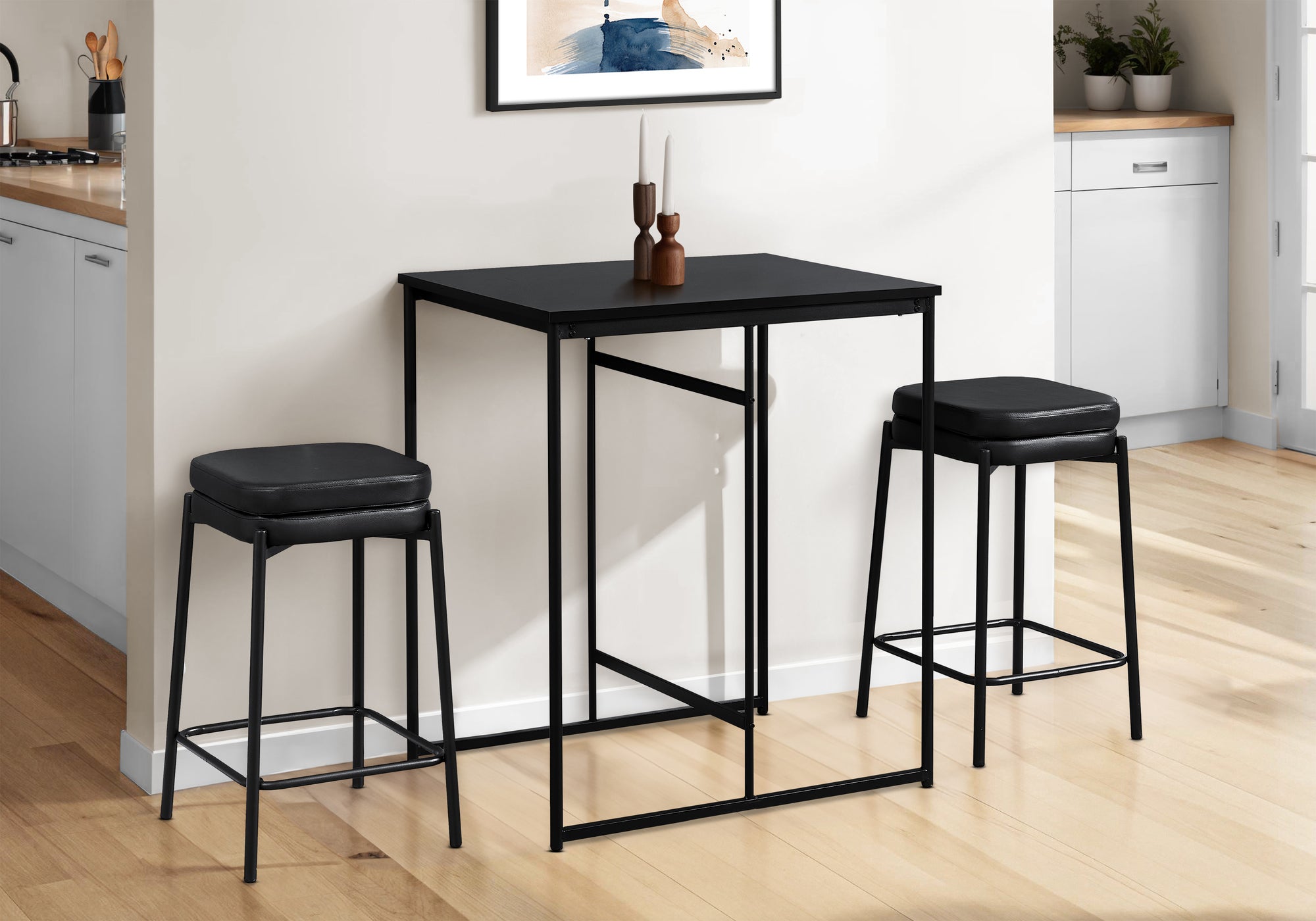 Coranado - Dining Table 32" Rectangular Counter Height Small Laminate Top Kitchen